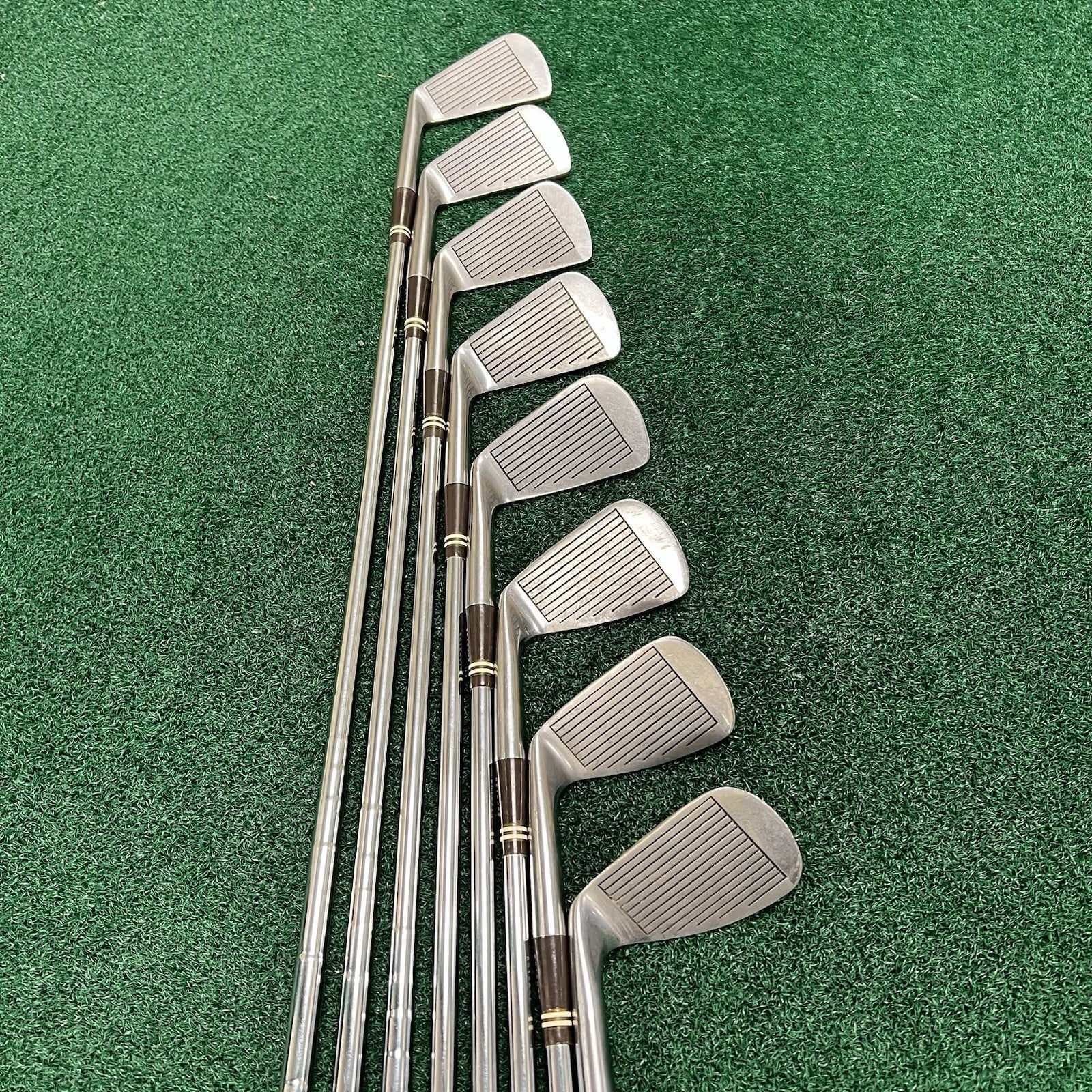 Rare Vintage MacGregor VIP Jack Nicklaus 3-PW MRH Medium Flex Steel Shafts