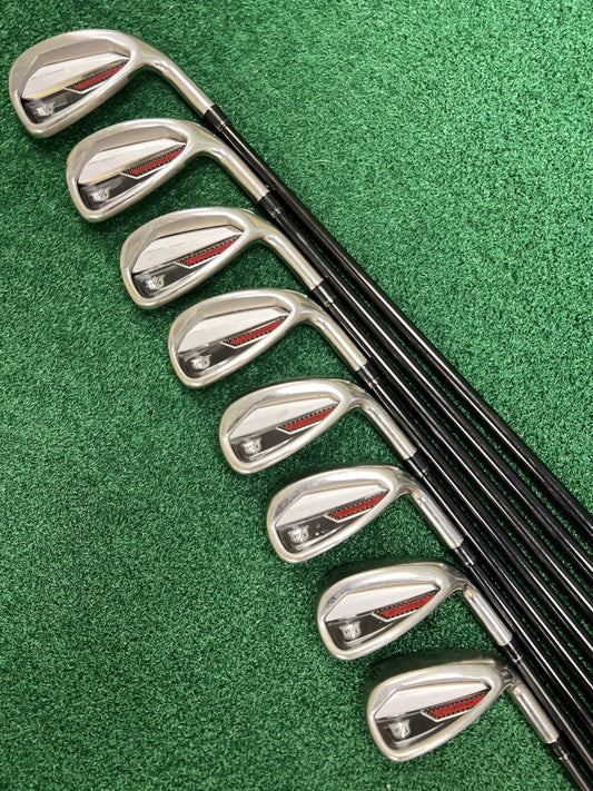 Wilson DynaPower Iron Set 5-PW+GW Iron Set Regular Flex Tensei Graphite Shafts
