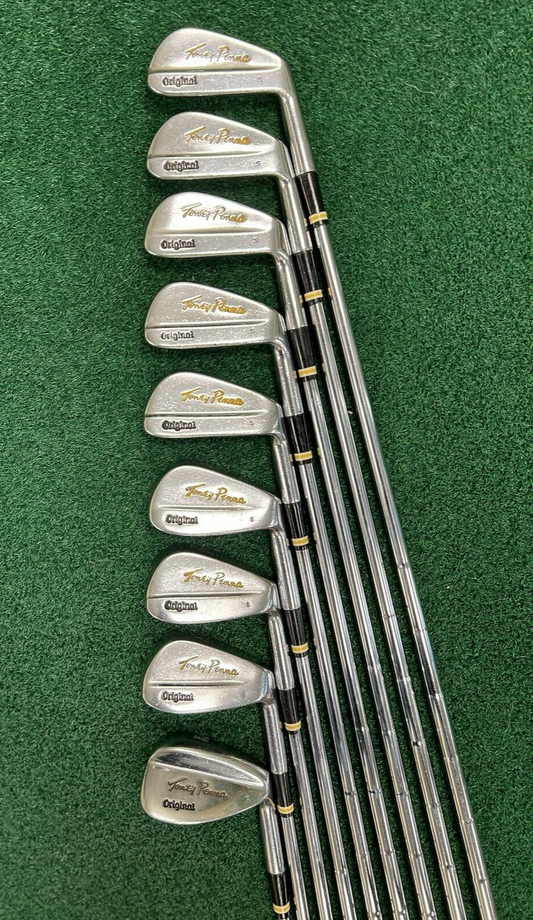 Vintage Forged Toney Penna Original Blades Iron Set 3-PW MRH Stiff Steel