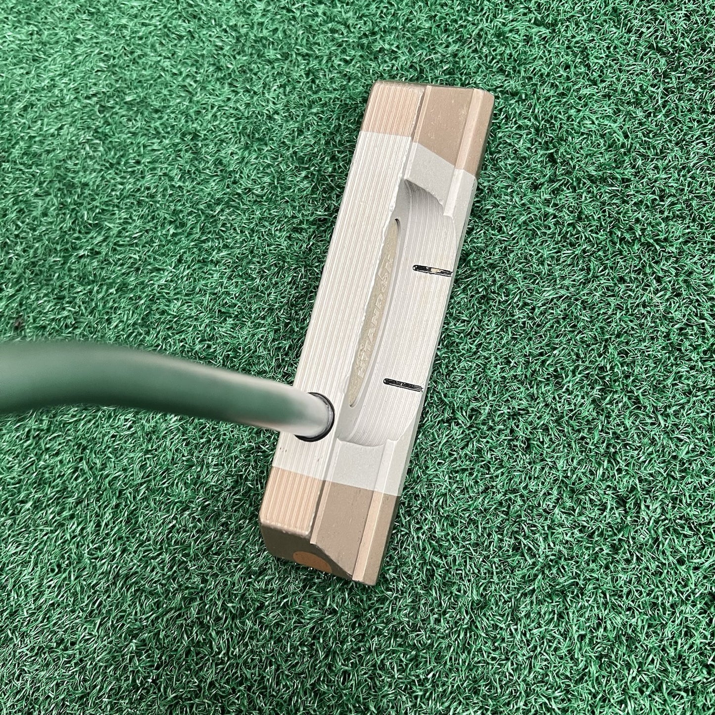 Tungsten Copper Golf Club Putter HiTandon Putt-In R/ Hand Golf Pride Grip 35" HC