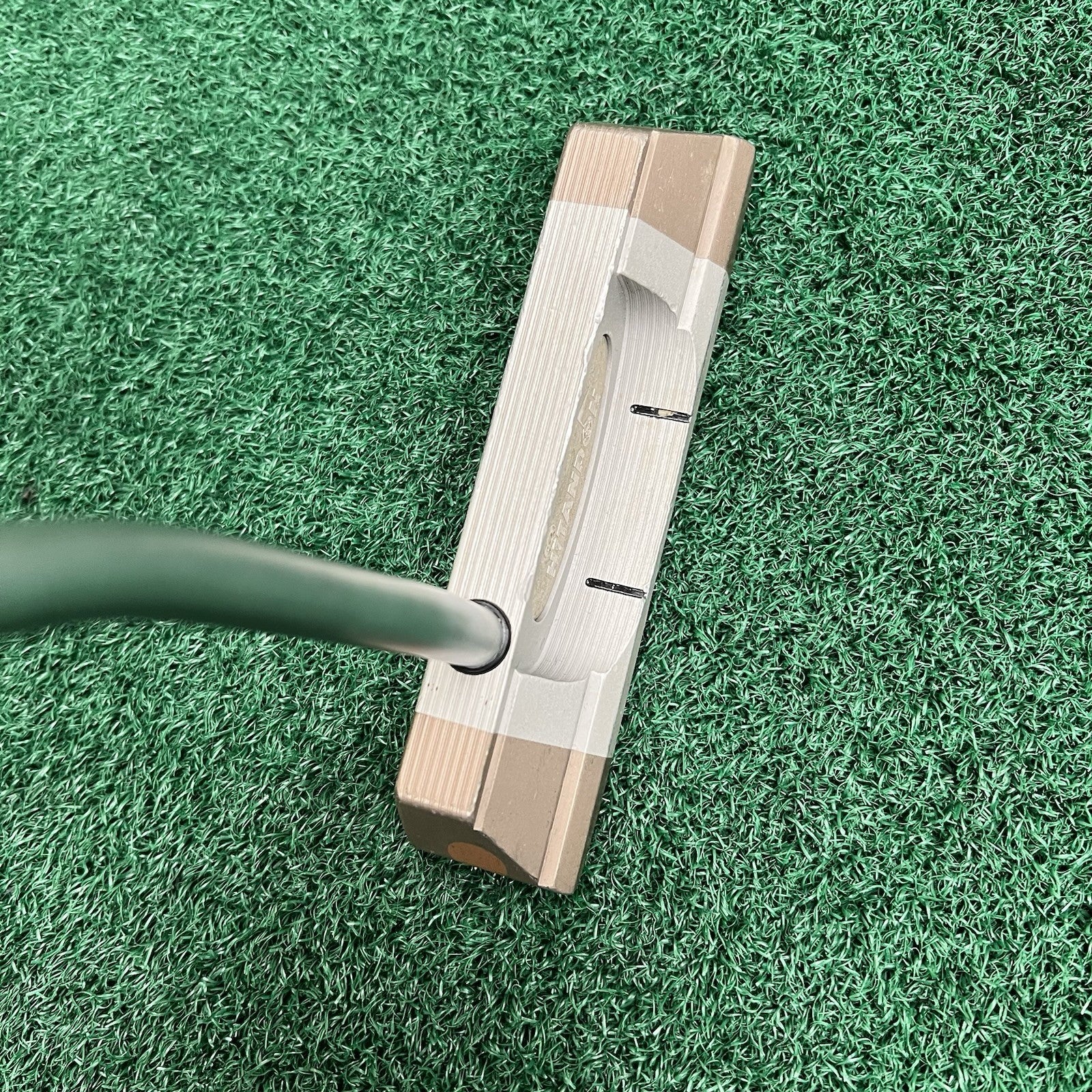 Tungsten Copper Golf Club Putter HiTandon Putt-In R/ Hand Golf Pride Grip 35" HC