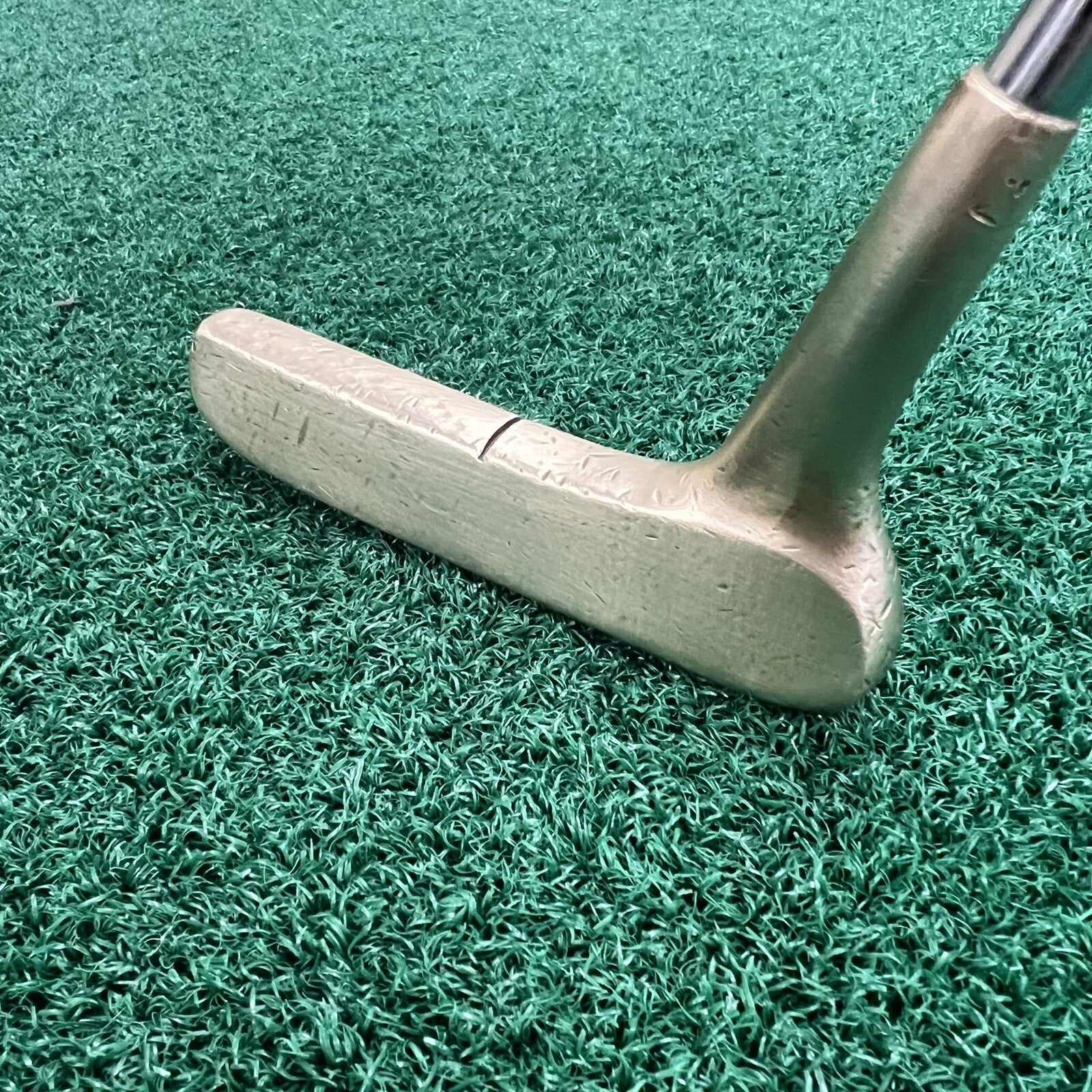 Vintage Matzie Velvet Touch 85 Brass Blade Putter Men's Right Hand 35"