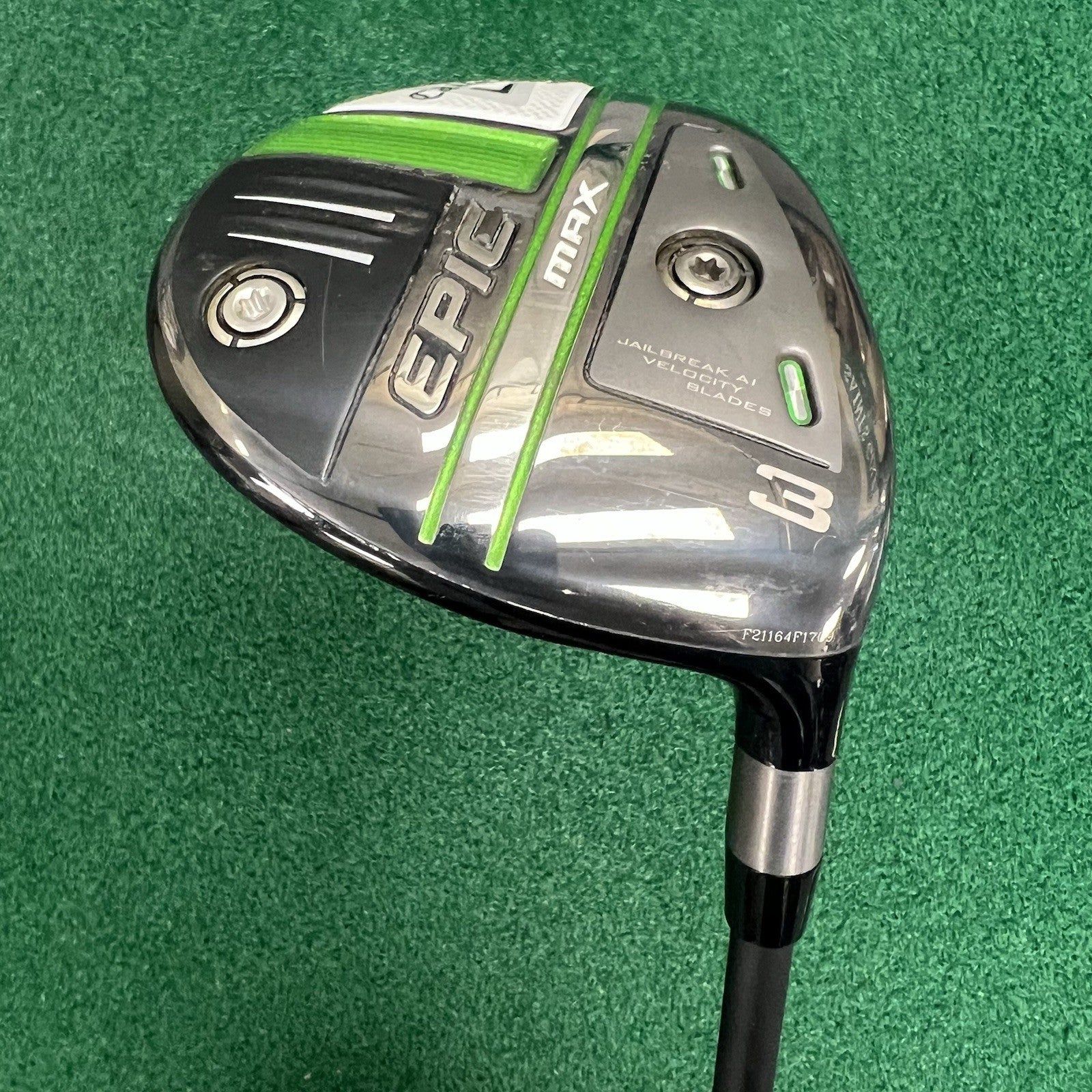 Callaway EPIC Max 3 Fairway Wood 15° Ladies Project X Cypher Forty 4.0 40g w/HC