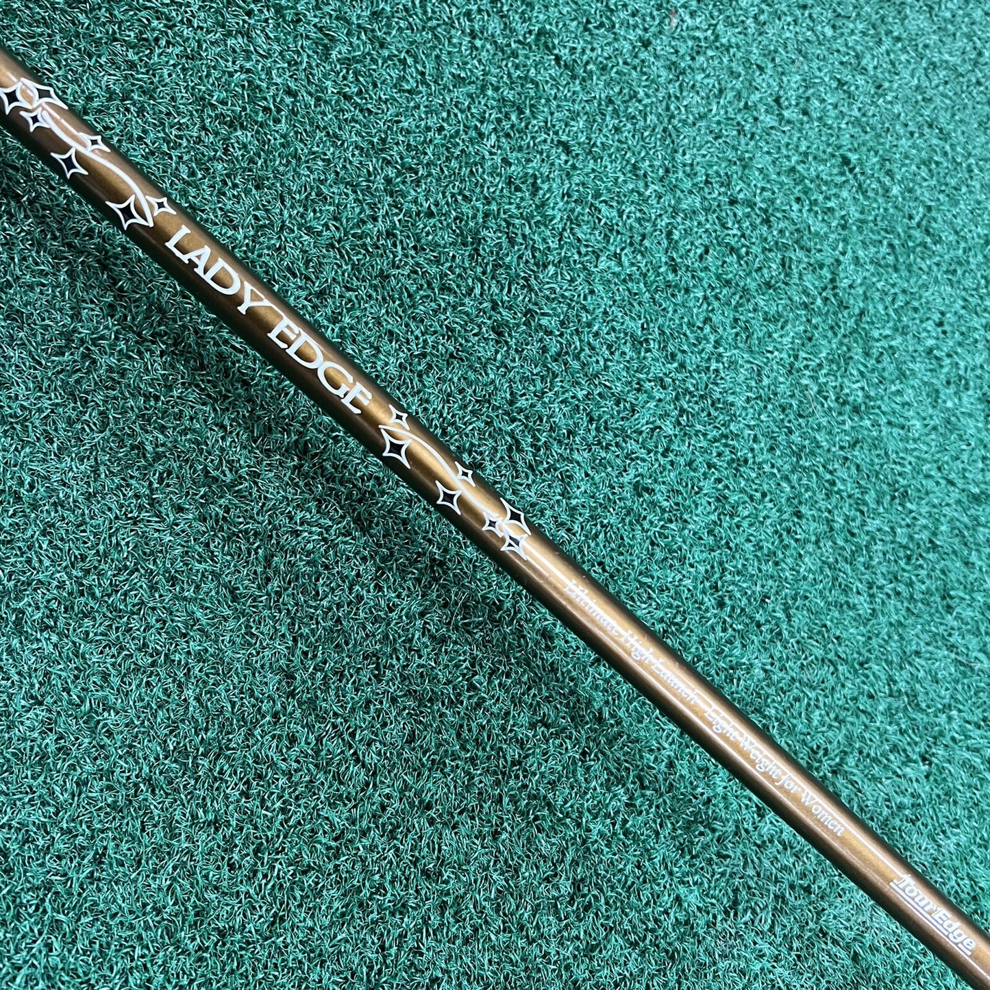 Tour Edge Lady Edge PW Pitching Wedge RH Ladies Light Weight Graphite 35"