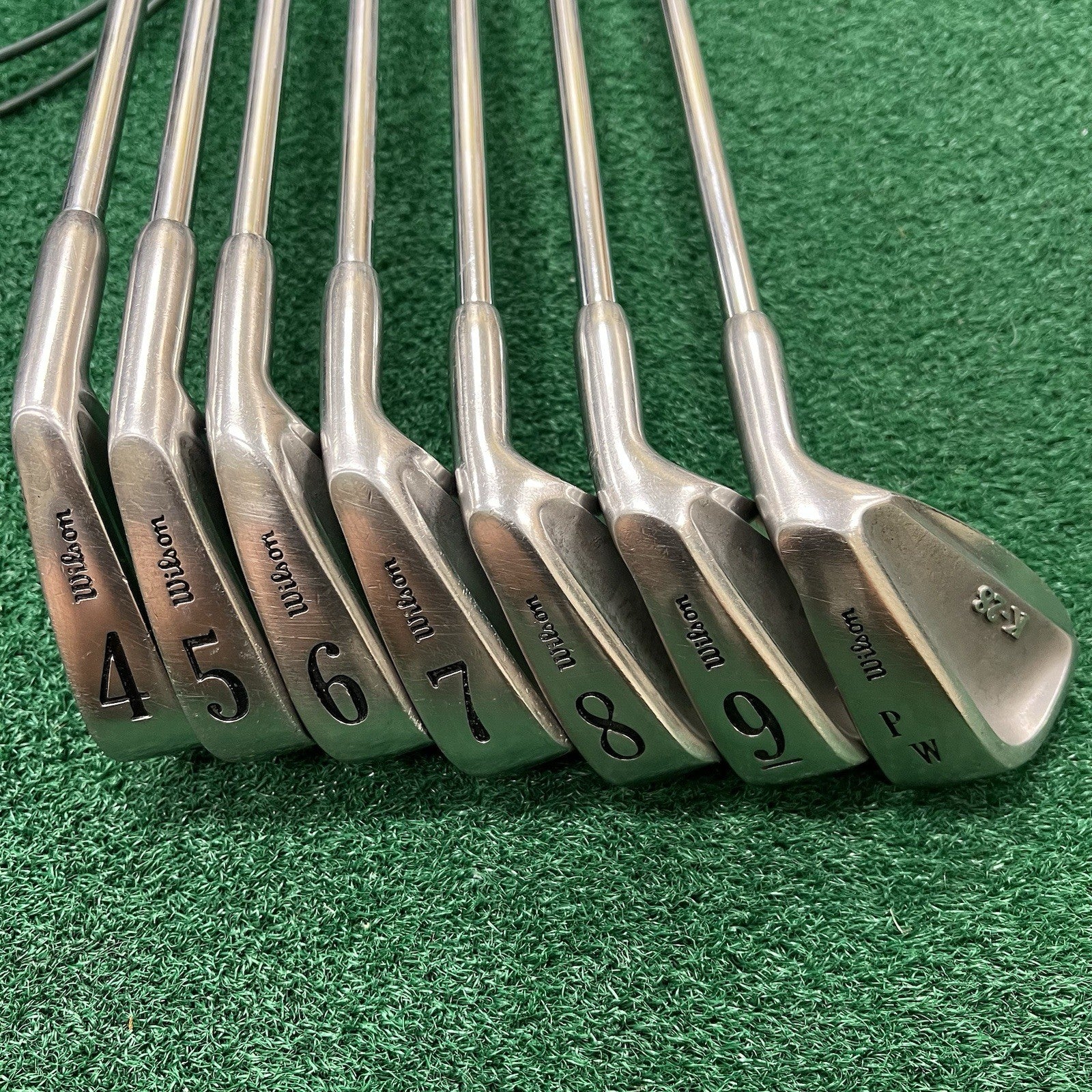 Wilson K-28 Iron Set Right Handed Regular Flex Steel Shaft 4-PW Golf Clubs