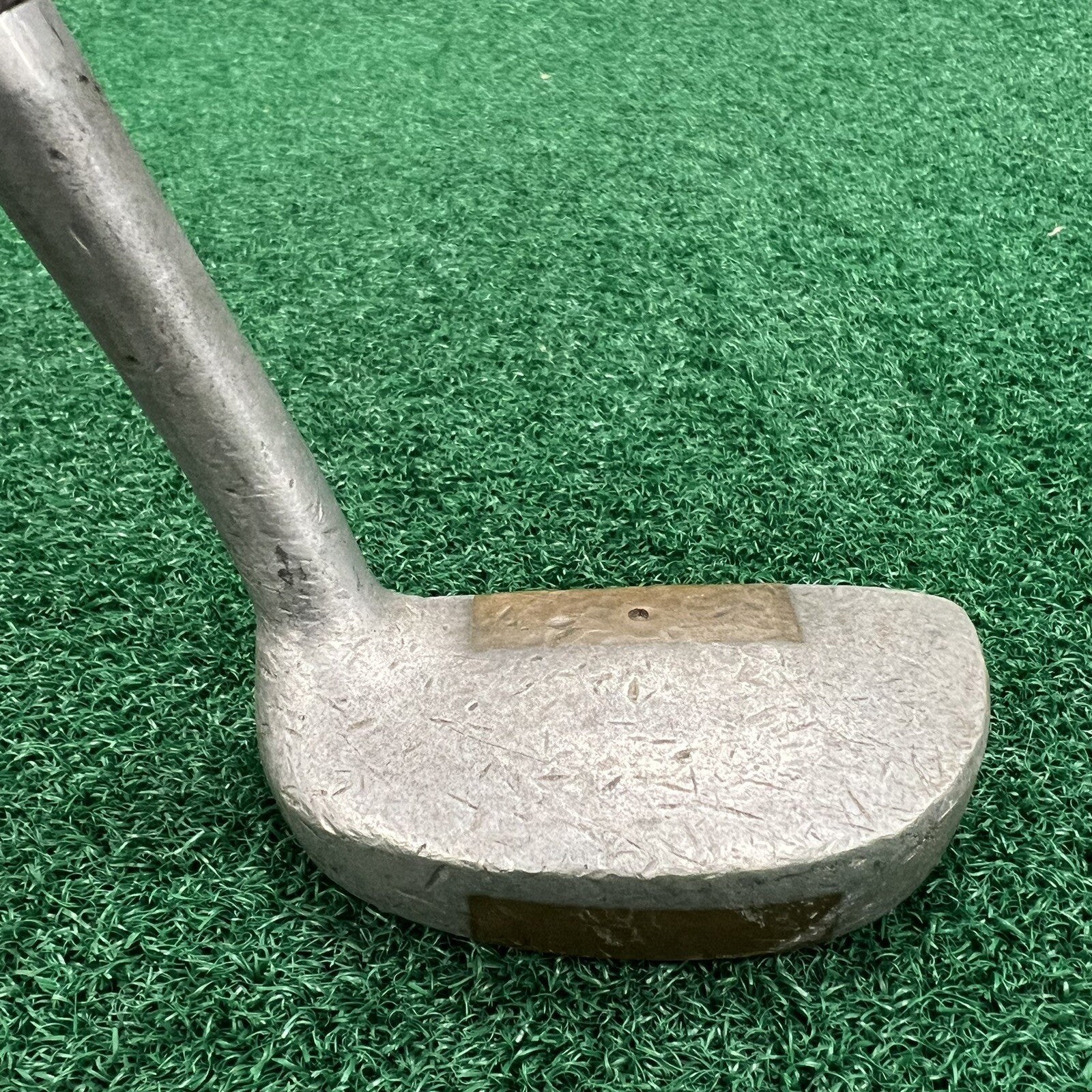 Spalding Jack Pot Putter RH 35.5" Step Steel Shaft (R1270) Heel Shafted Putter