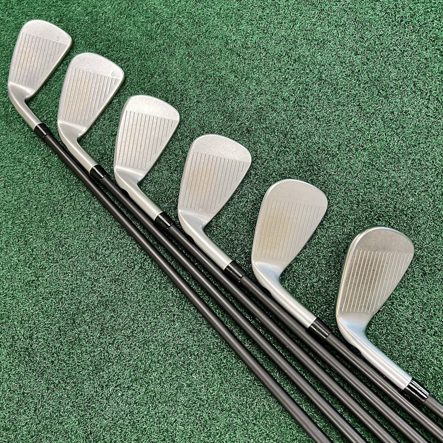 PING i200/iBIade Iron Set 5-PW Green Dot MRH MMT Regular Flex Graphite Shafts