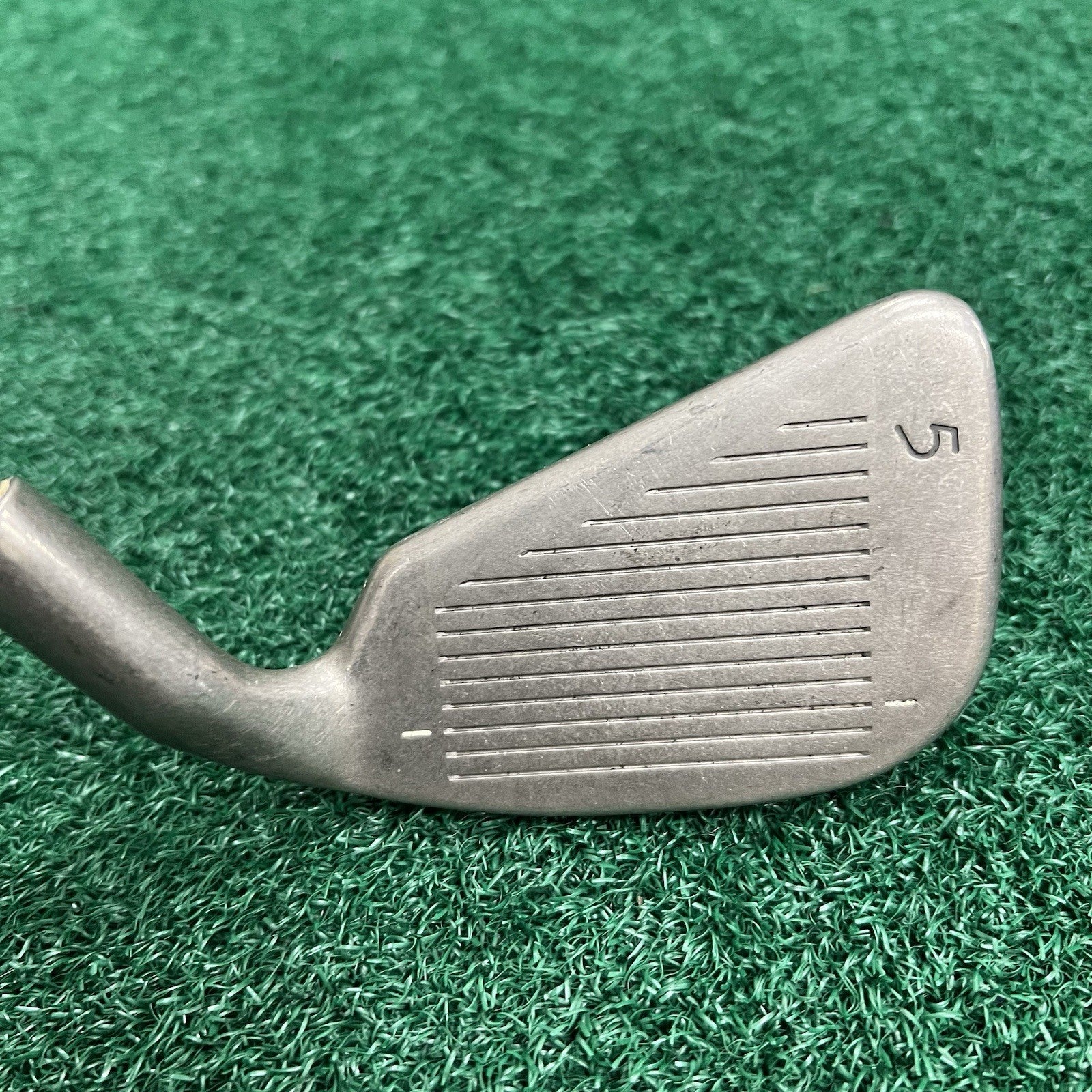 PING ISI-Nickel 5 Iron Green Dot Steel Ping Stiff Flex Shaft LH All Original