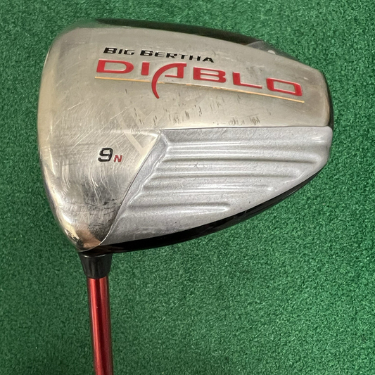 Callaway Big Bertha Diablo 9N Driver Left Handed Regular Flex Graphite Shaft