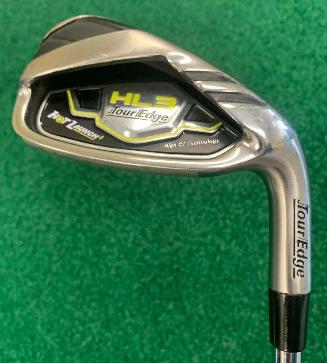 Tour Edge Golf HL3 7 Iron Steel Regular Flex KBS Shaft Tour 90 MRH