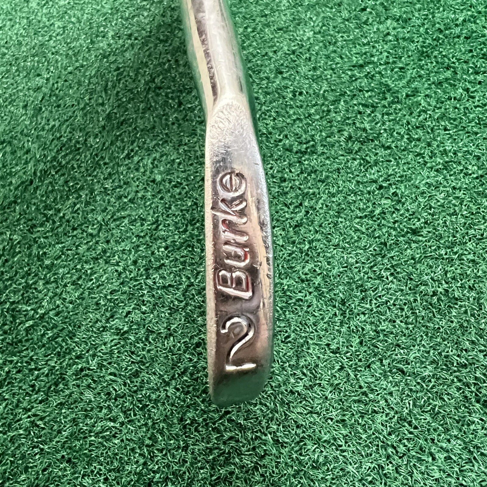 Burke Bert Yancy Tournament Single 2 Iron Men's Right Hand 38.5" Regular Steel