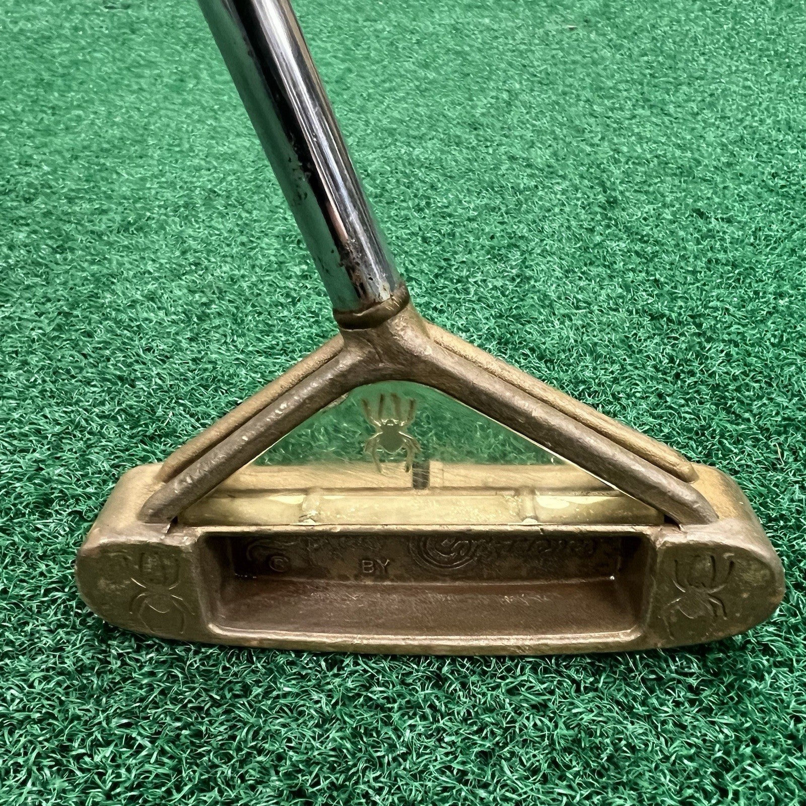 Vintage Spider Putter By Confidence Right Handed Blade Putter Steel Shaft 35"
