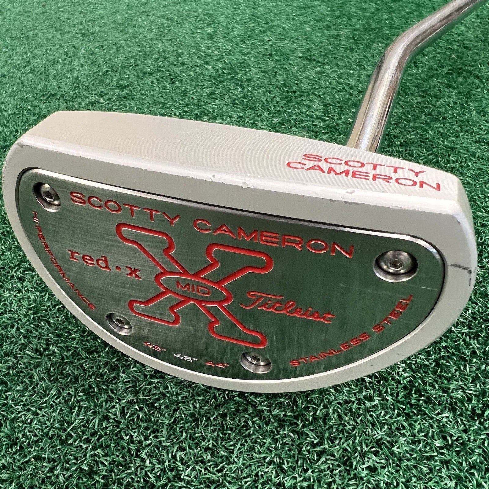 Titleist Scotty Cameron Red X MID Mallet Putter Right Hand 43" Original Shaft