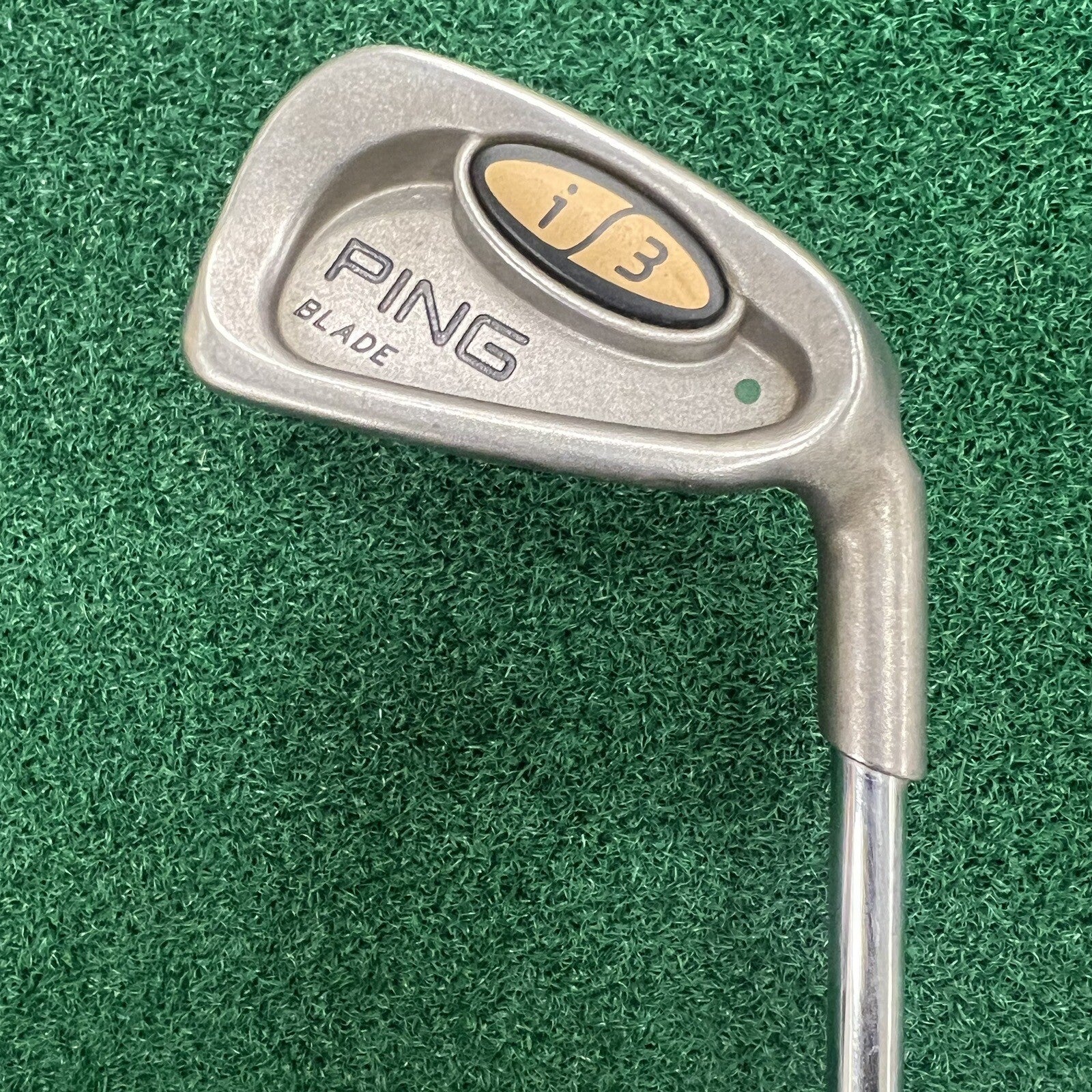 Ping i3 Blade Single 4 Iron Green Dot Replacement MRH Stiff Flex Steel JZ Shaft