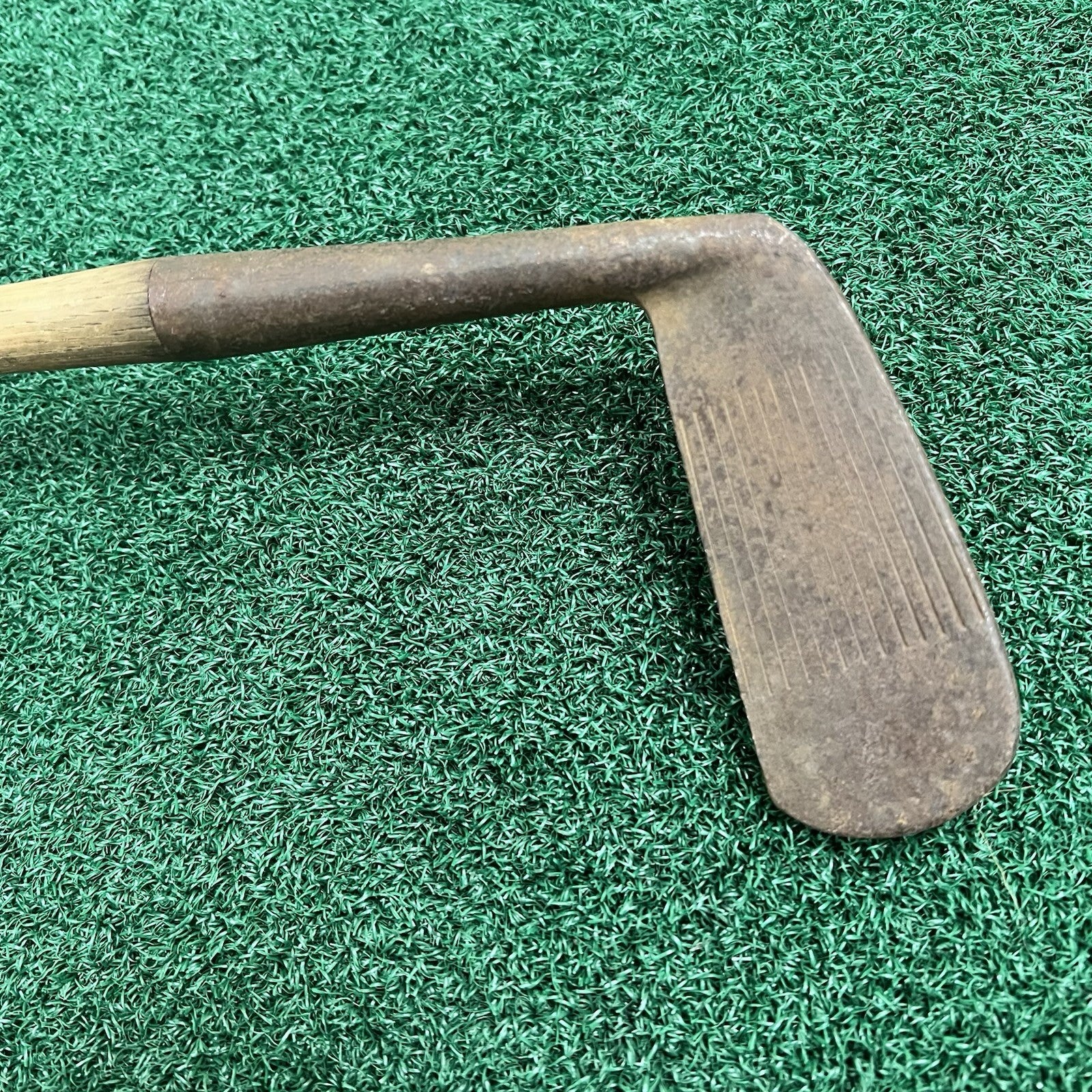 Kilty Kersten 10 Iron Chromium 2 Hickory Shafted Putter 34" Vintage 1920's
