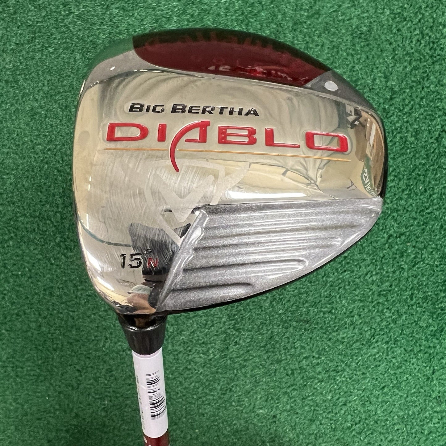 Callaway Big Bertha Diablo 3 Wood Left-Handed Regular Flex Graphite Shaft