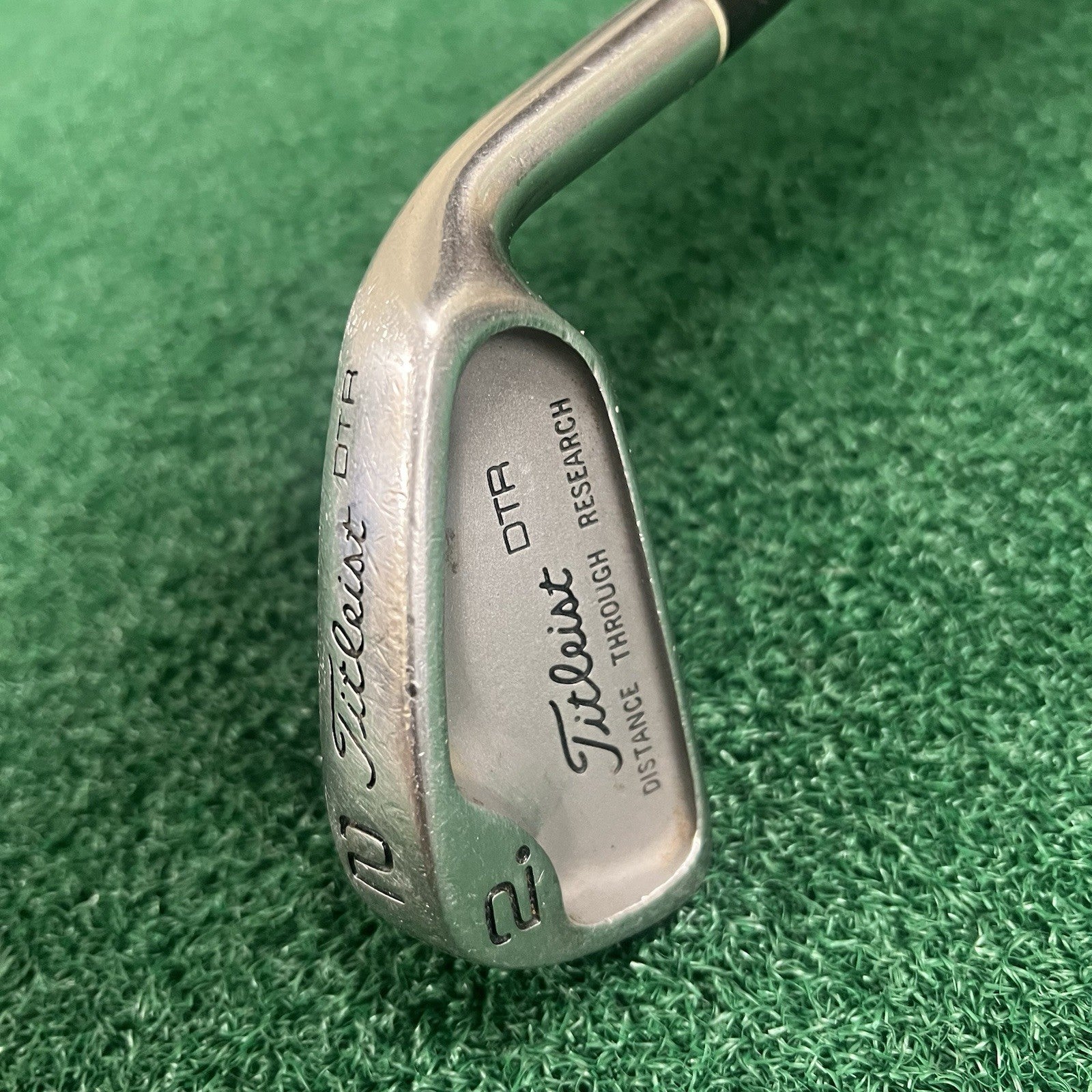 Titleist DTR Single 2 Iron Men's Right Hand Stiff Flex Steel Shaft 39.5"