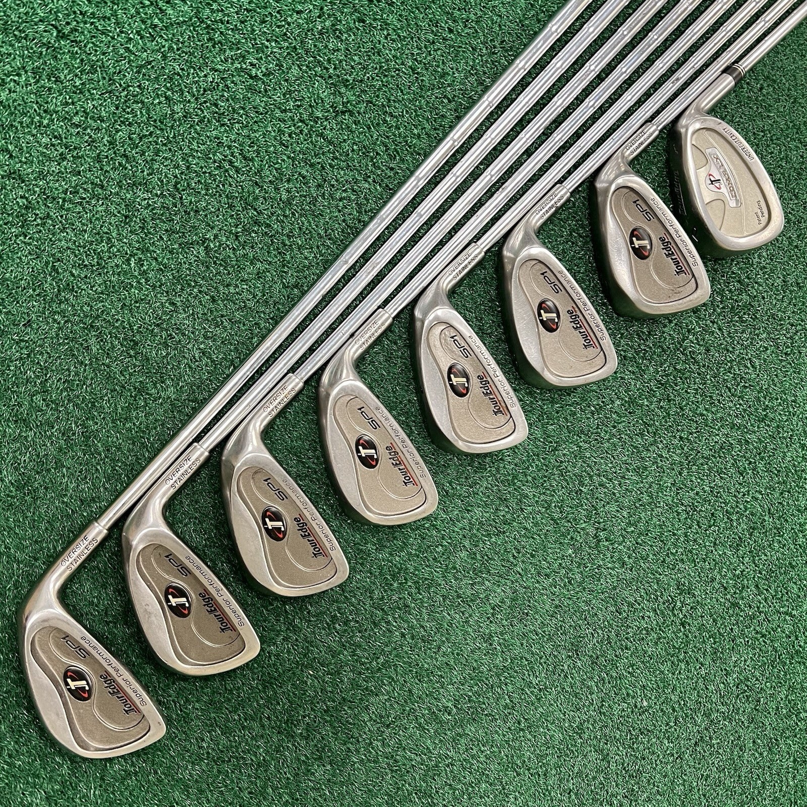 Tour Edge SP1 Oversize Beginner Iron Set Right Hand Uniflex Steel Shafts