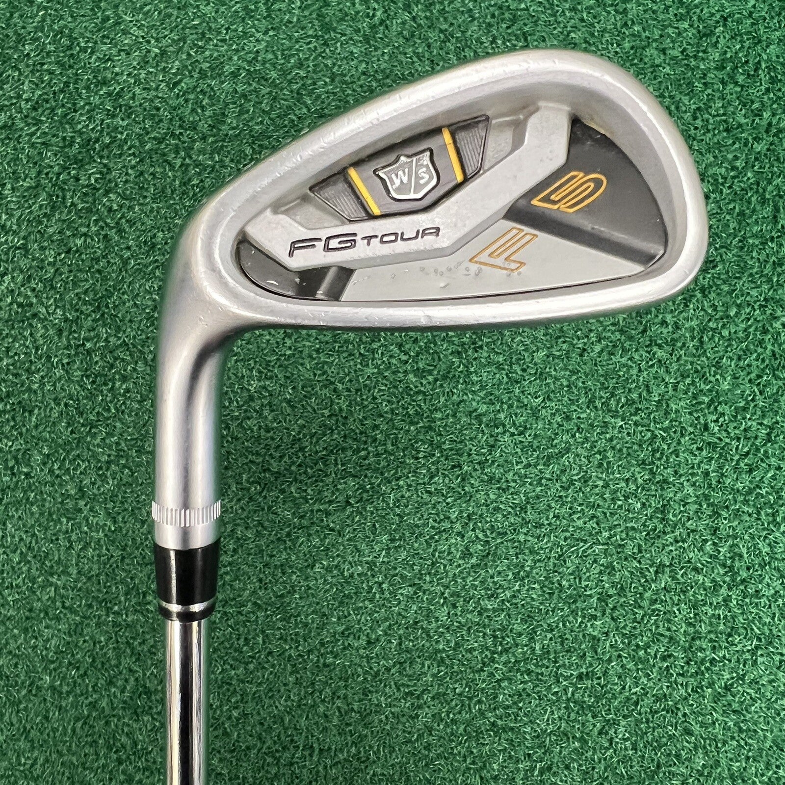 Left Handed Wilson Staff FG Tour Forged F5 Single 8 Iron Right Hand Stiff Steel