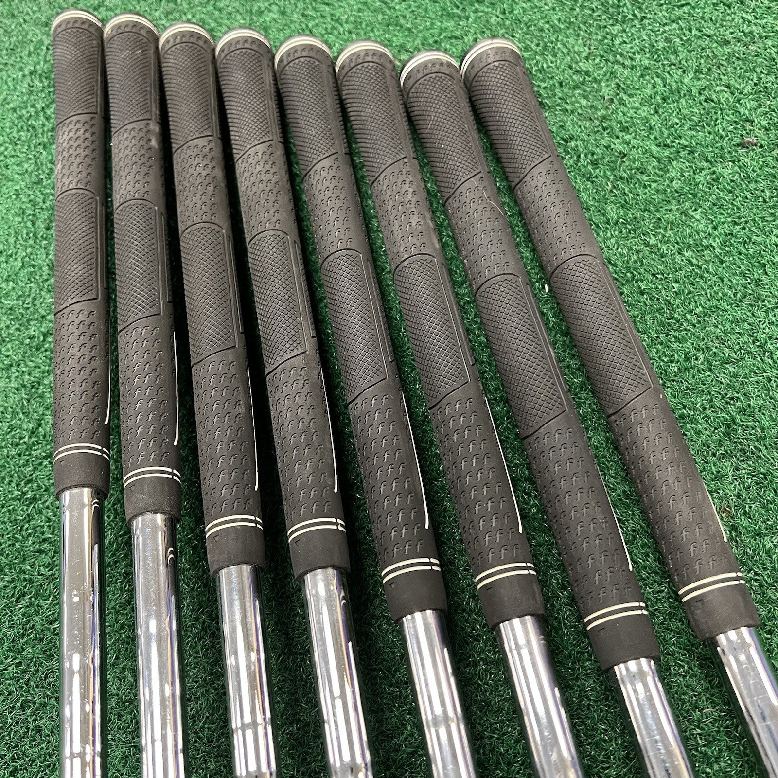 PING Zing 2 Green Dot Iron Set 3-PW JZ Stiff Flex Steel Shafts Right Hand +1/2"