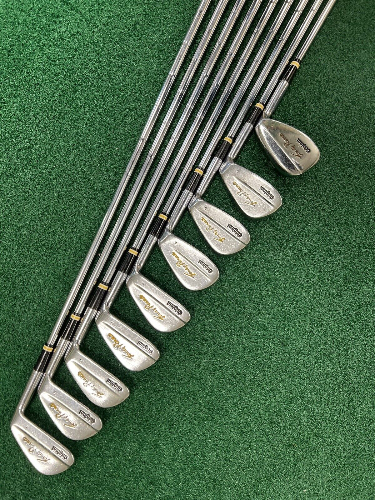 Vintage Forged Toney Penna Original Blades Iron Set 3-PW MRH Stiff Steel