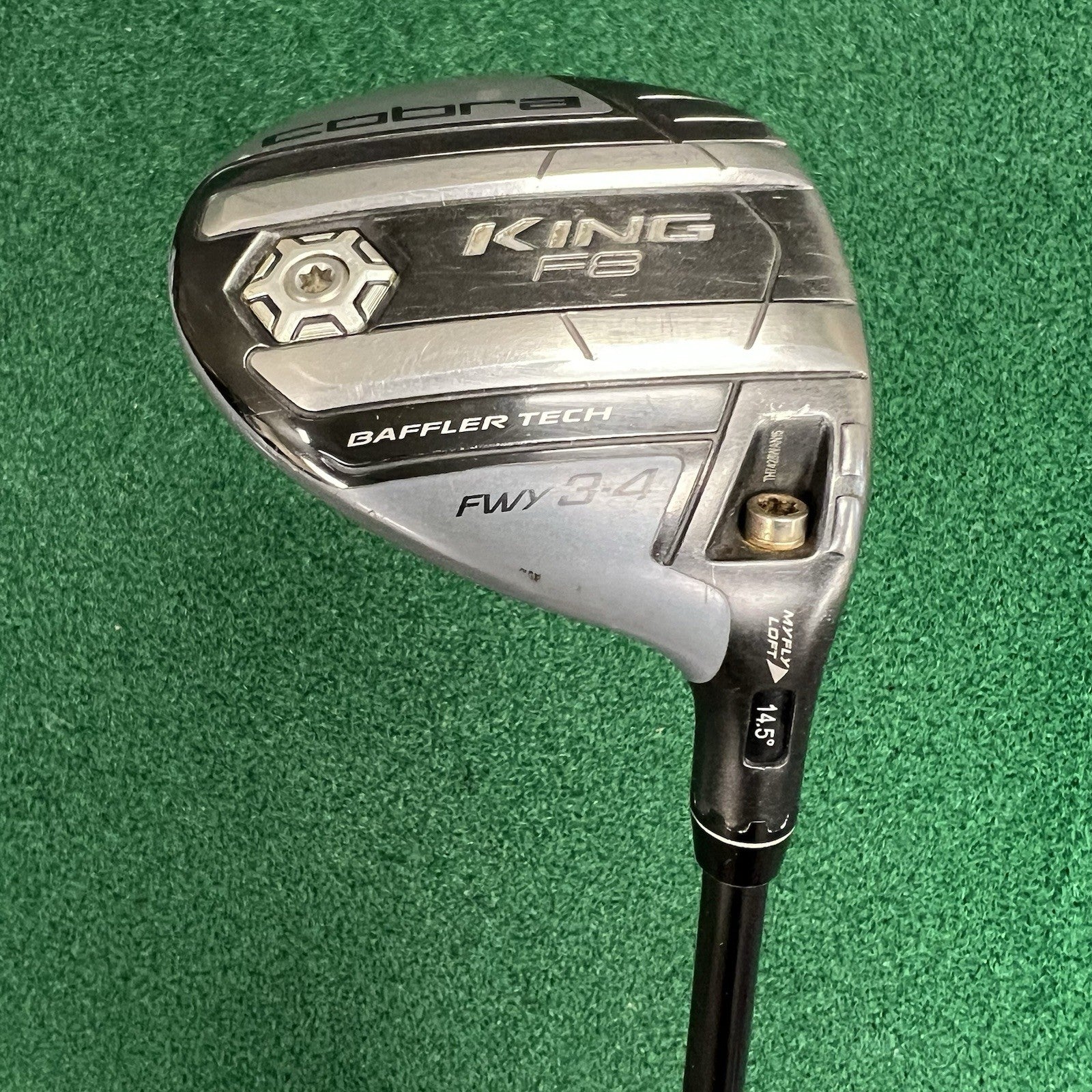 Cobra King F8 3-4 Fairway Wood 13-16° Graphite Aldila NV Stiff Flex MRH