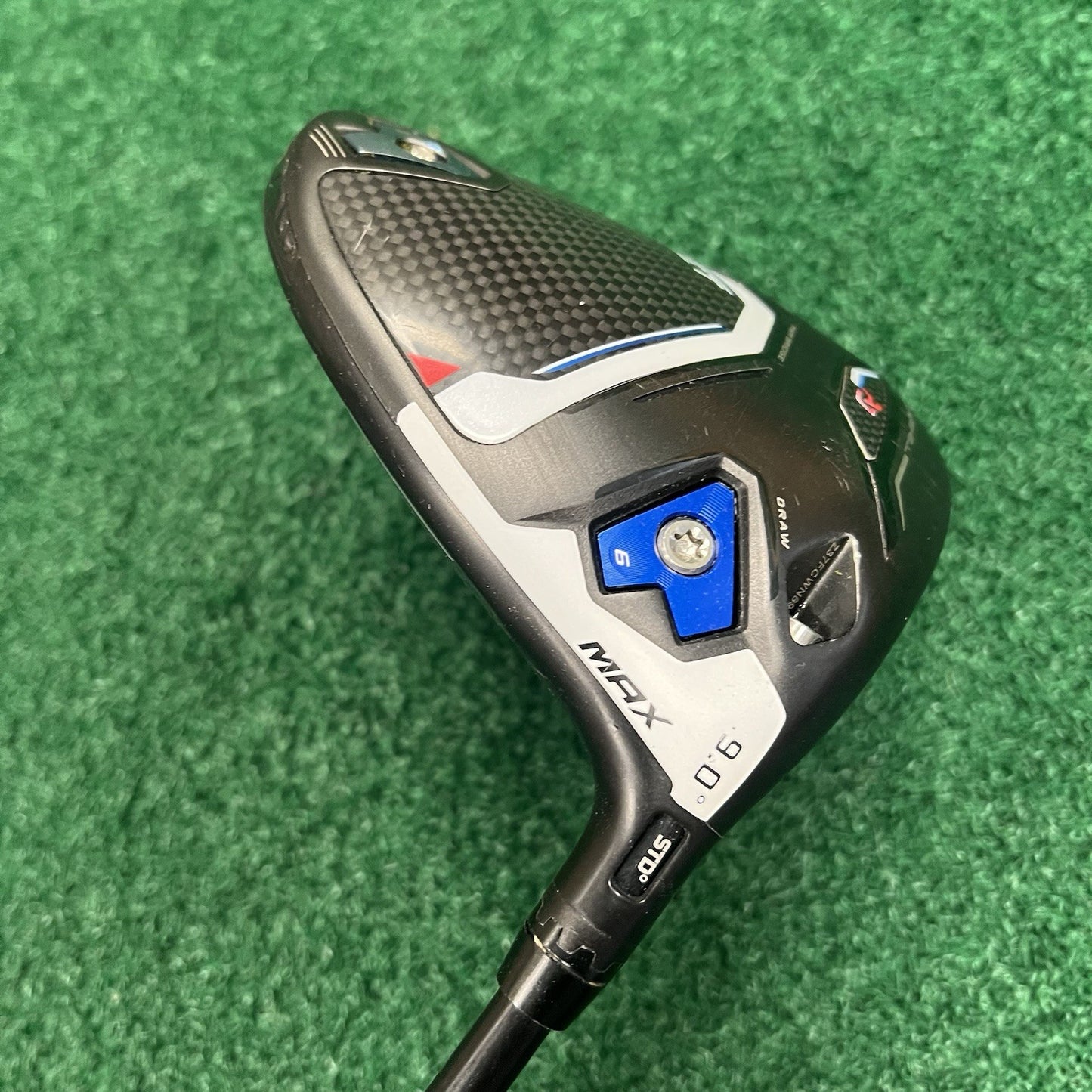Cobra King Aerojet MAX 9.0° Driver MRH Stiff Flex Helium F4 Graphite Shaft 45.5"