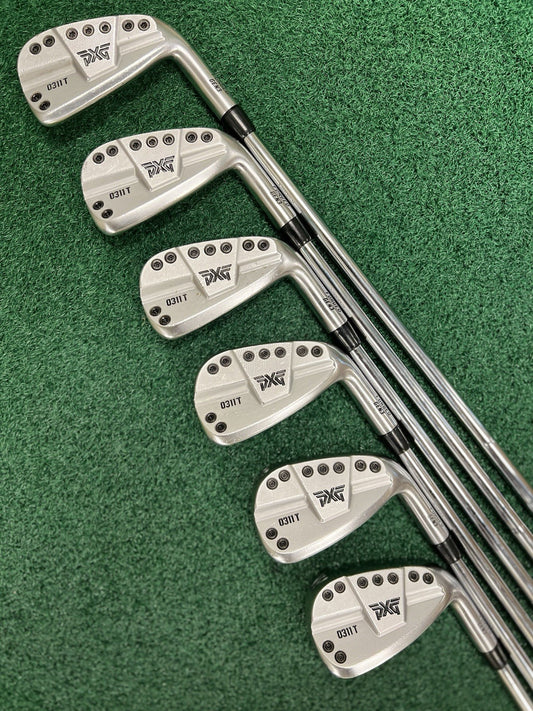 PXG 0311 T Gen 3 Iron Set 5-PW MRH Stiff Flex Elevate Tour Steel Shafts OS Grips