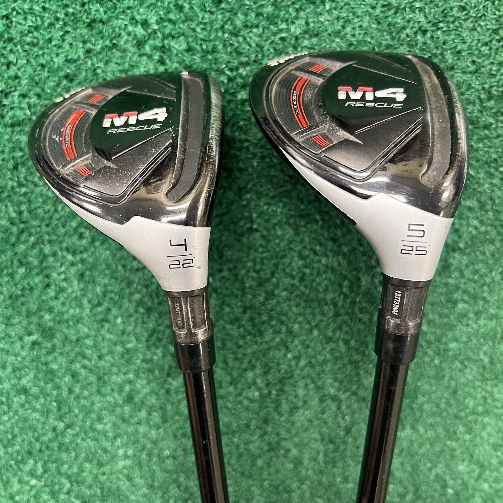 TaylorMade M4 Hybrid/Iron Set 4/5H 6-PW Stiff Flex Steel/Graphite Hybrids MRH