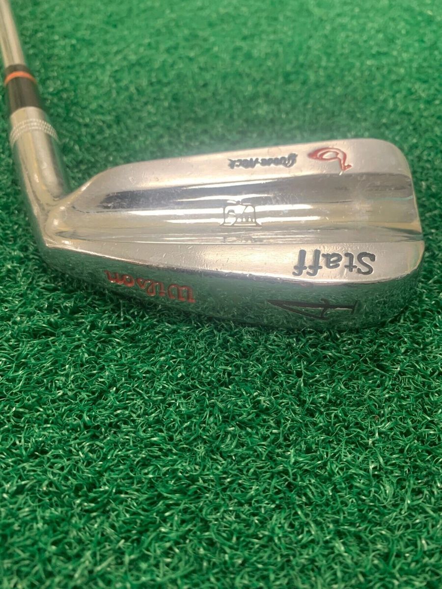 Wilson Staff Golf Goose-Neck 4-Iron Reg Flex Steel Shaft