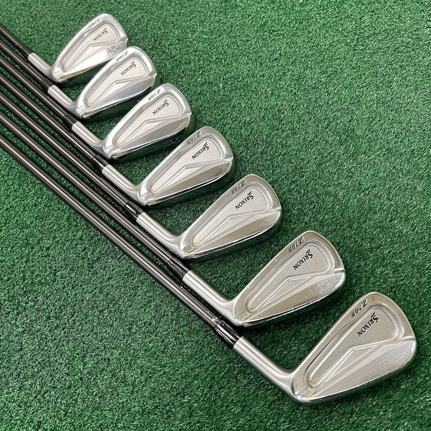 Srixon Z785 Iron Set 4-PW Men's Right Hand KBS Tour Stiff Flex Black Steel Shaft