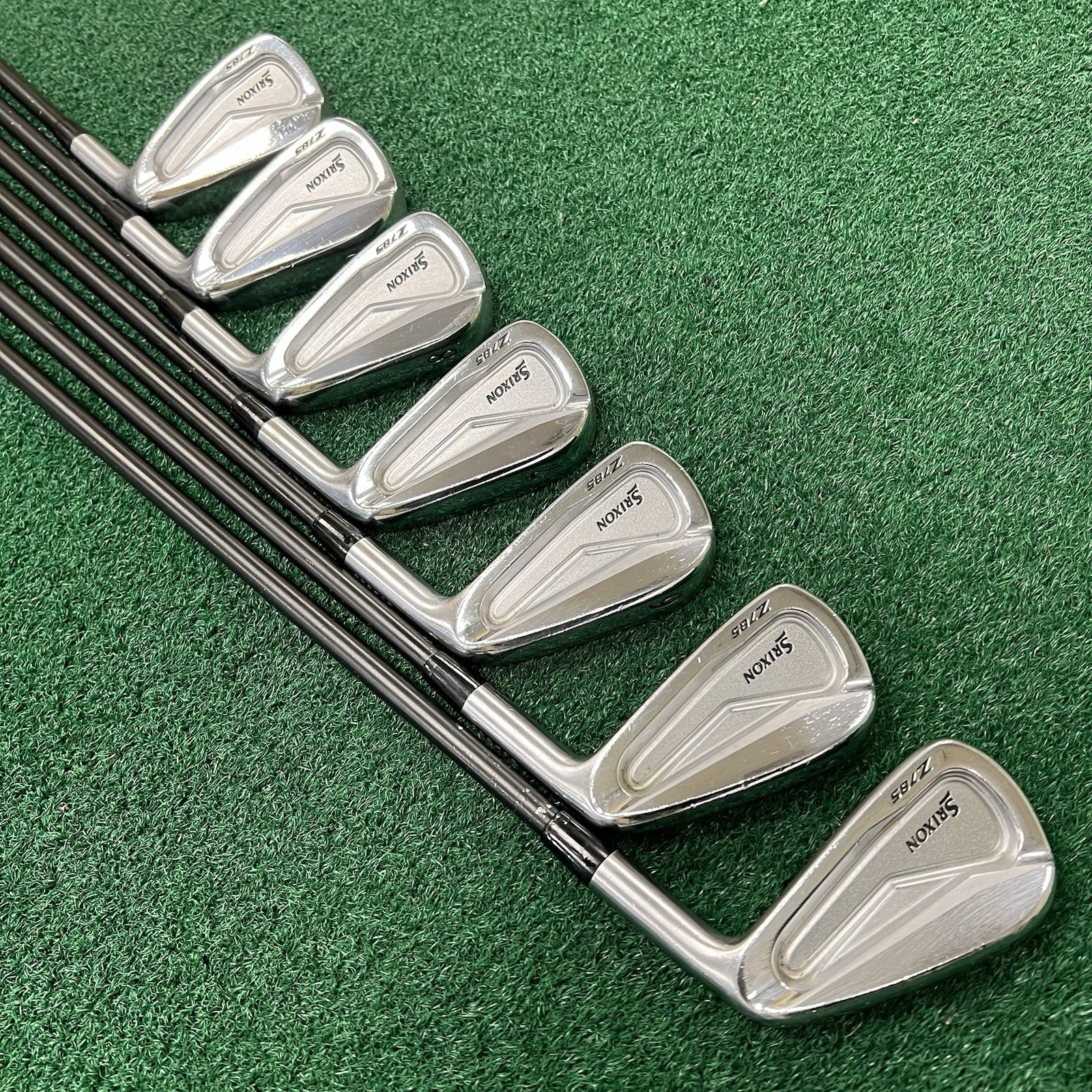 Srixon Z785 Iron Set 4-PW Men's Right Hand KBS Tour Stiff Flex Black Steel Shaft