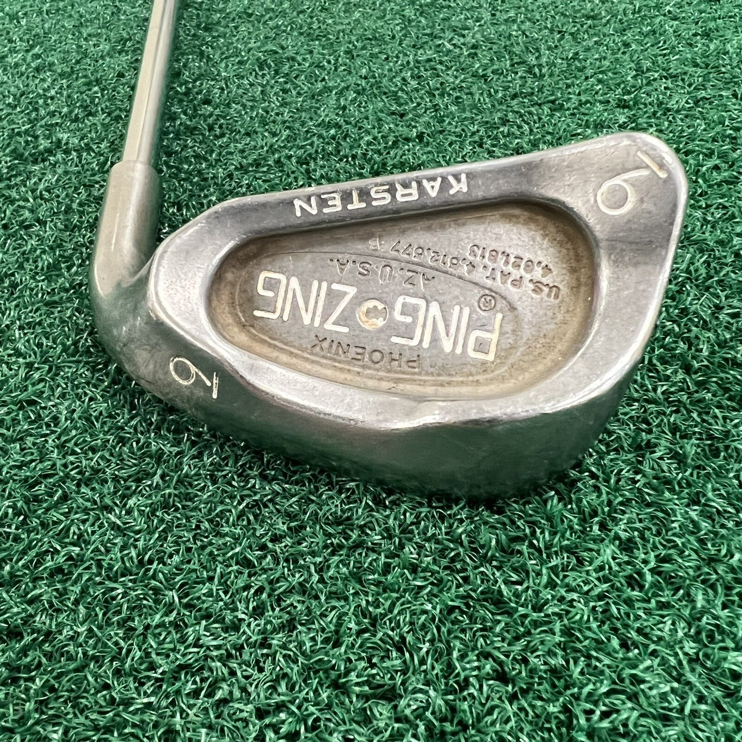 Ping Zing Stainless White Dot Single 9 Iron Stiff Flex REAX High Launch Steel RH