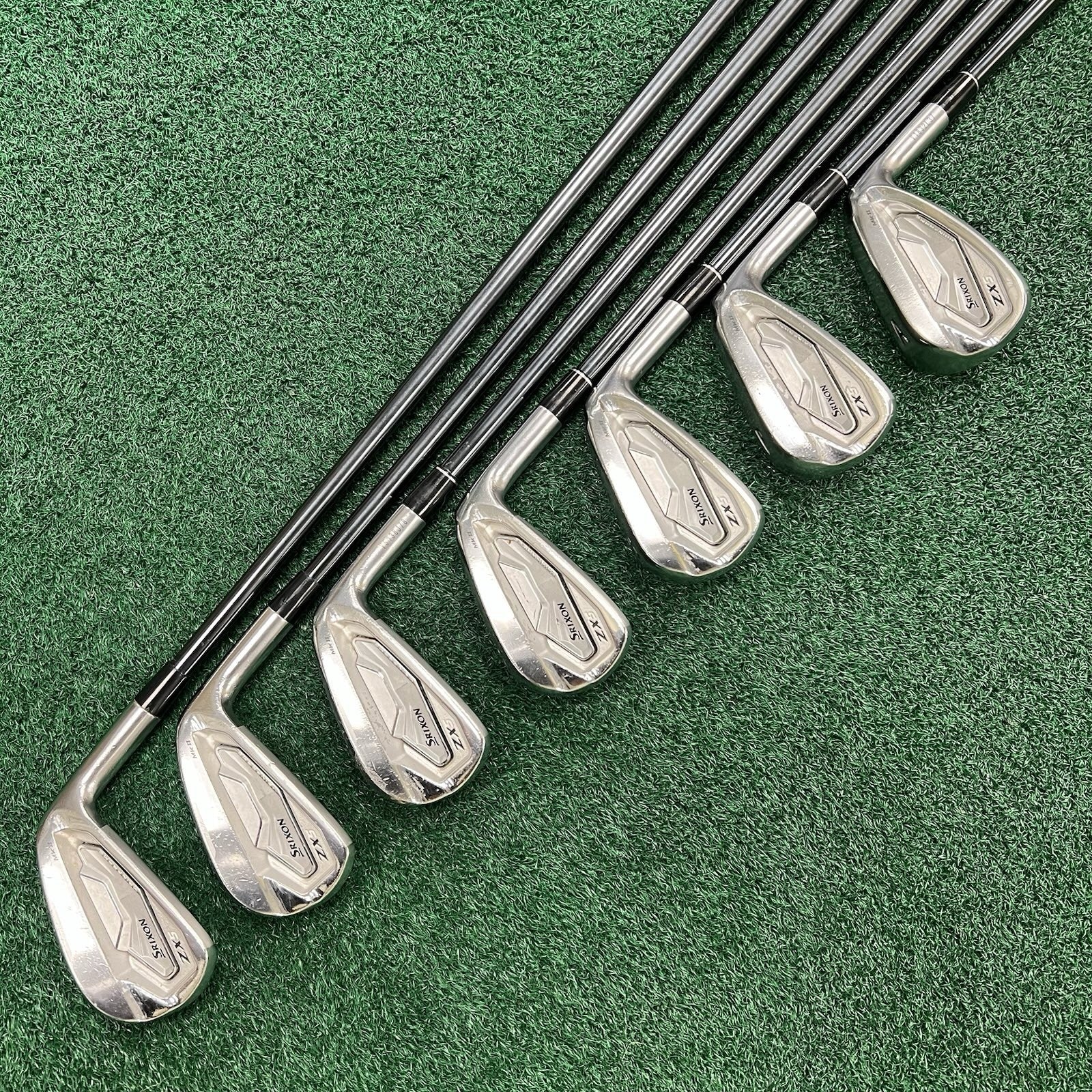 Srixon ZX5 MK-II Iron Set 5-PW+AW Right Hand Regular F3 Flex Graphite Shafts