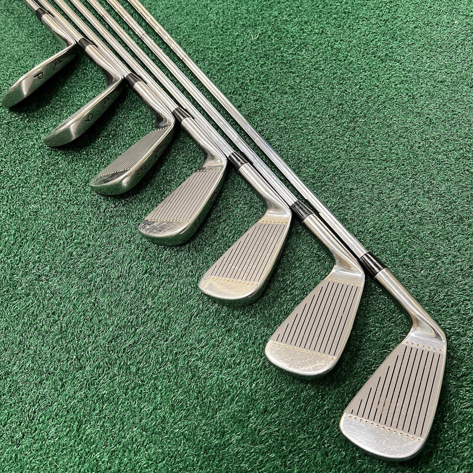 Pal Joey PJ Golf Club Iron Set 3-PW (Missing 7 Iron) Right Handed Regular Flex