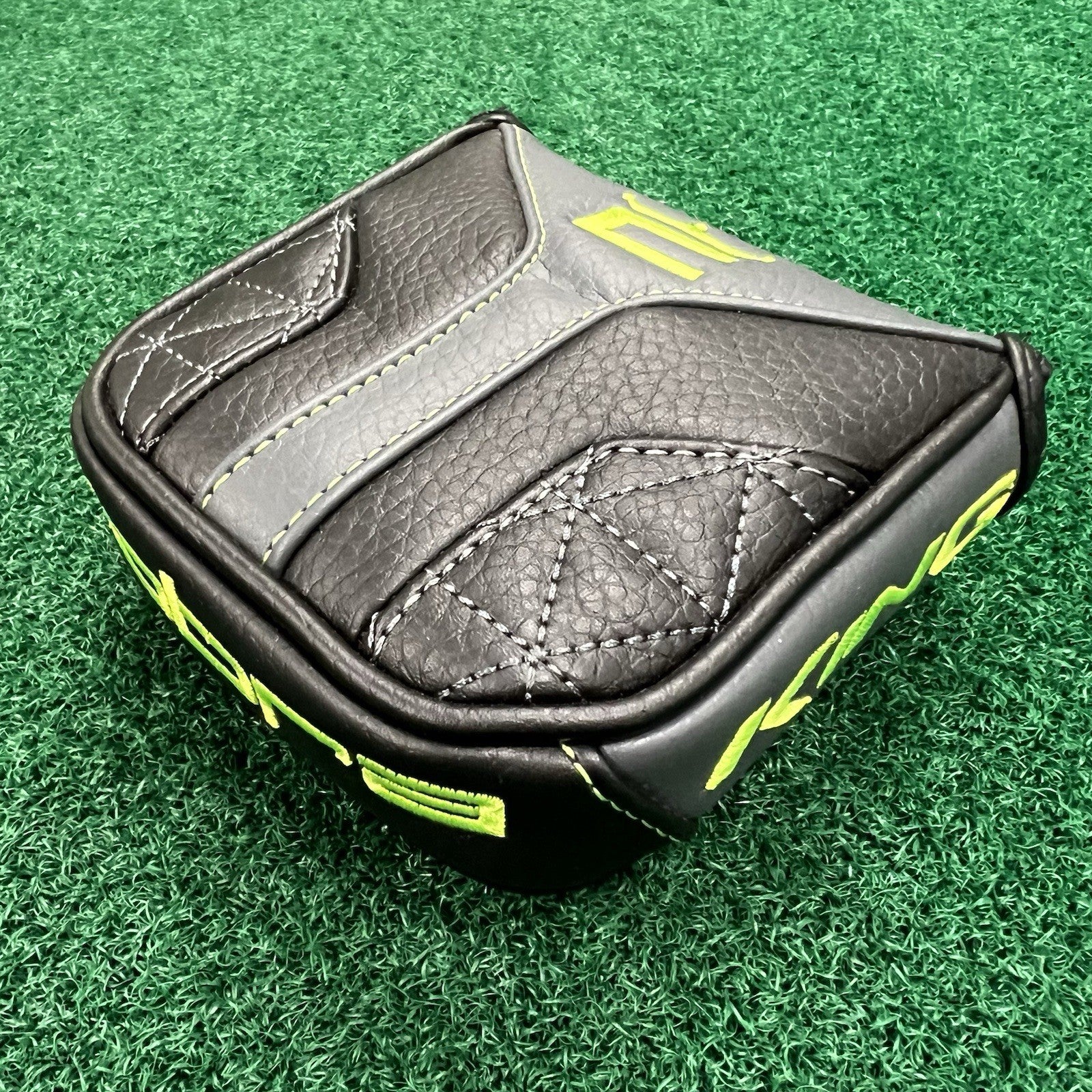 Cobra Golf King Cobra 3D Printed Mallet Putter Black/White/Lime Headcover