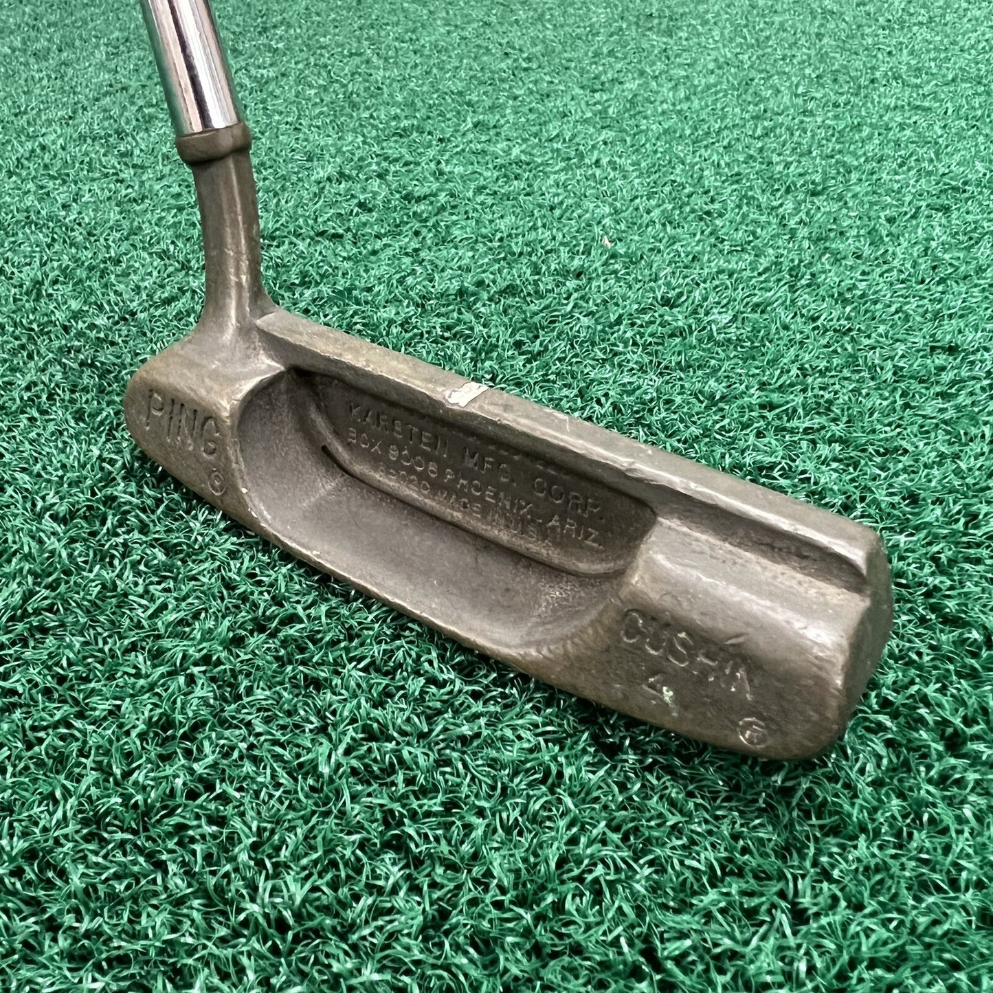 Ping Cushin 4 36" Steel Shaft Putter Men's Right Hand 0636230 Brass