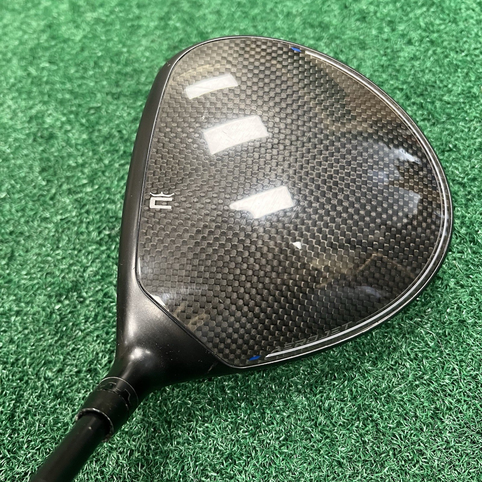 Cobra King Aerojet MAX 9.0° Driver MRH Stiff Flex Helium F4 Graphite Shaft 45.5"