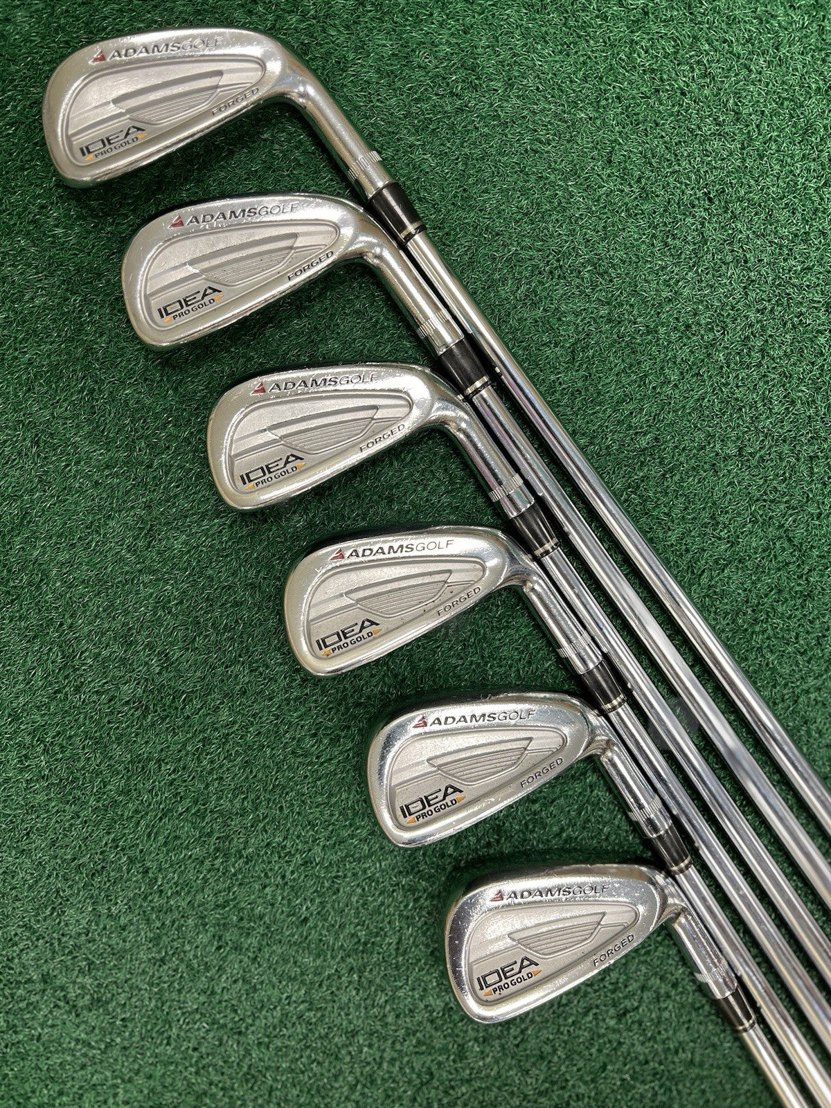 Adams Golf Idea Pro Gold Forged 5-PW Project X Rifle 5.0 Regular Rifle Steel