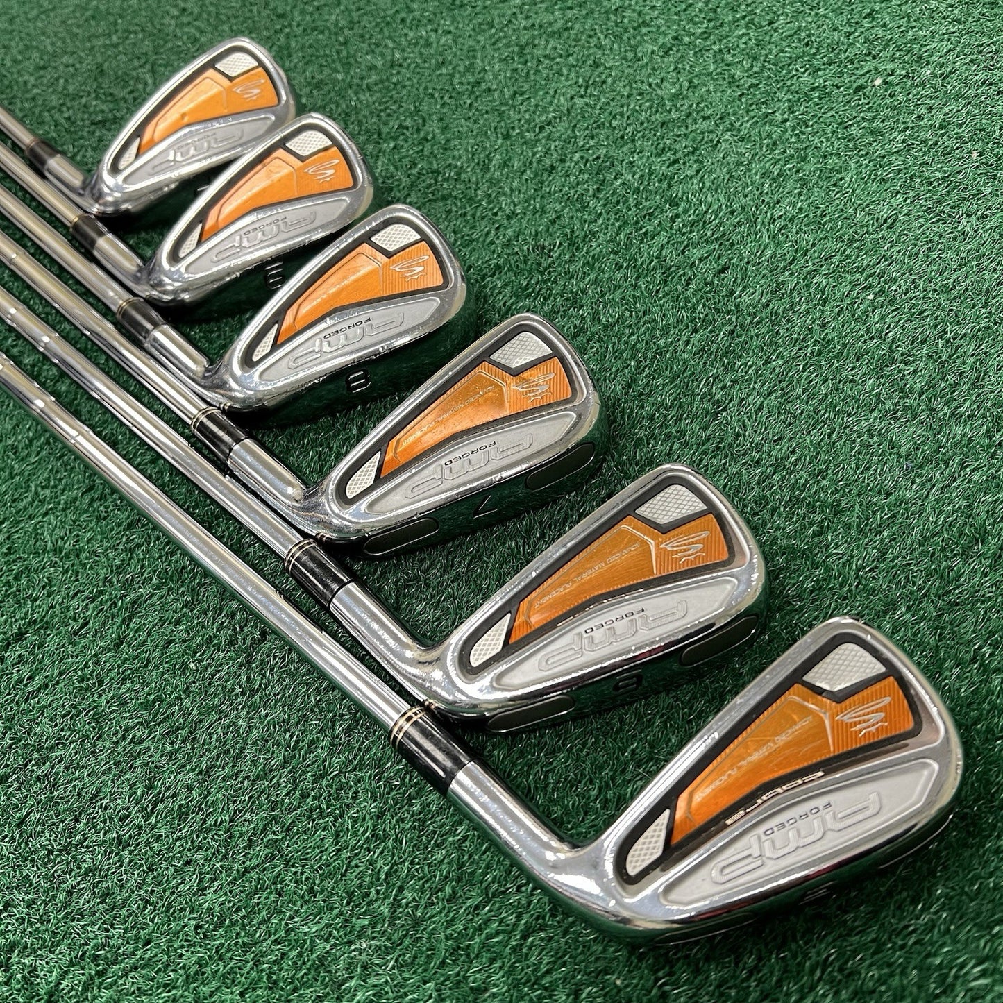 King Cobra Forged Amp Iron Set 5-PW Right Handed KBS Tour S+ Stiff Flex Steel