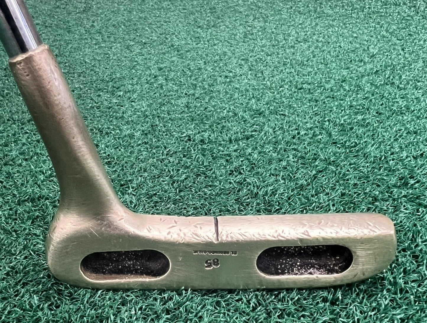 Vintage Matzie Velvet Touch 85 Brass Blade Putter Men's Right Hand 35"