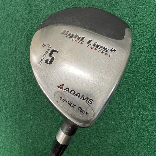 Adams Tight Lies 2 Spin Control Strong 5-19* Wood Senior Flex Graphite Shaft
