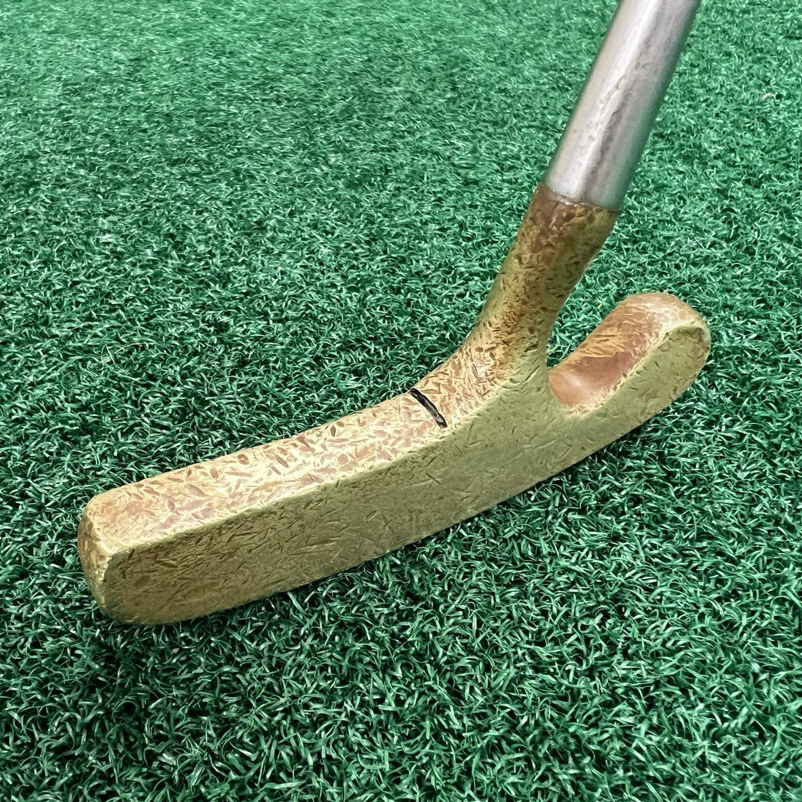 Titleist Bulls Eye Flange Putter Right Hand 35" Flare Tip Satin Shaft Jumbo Grip