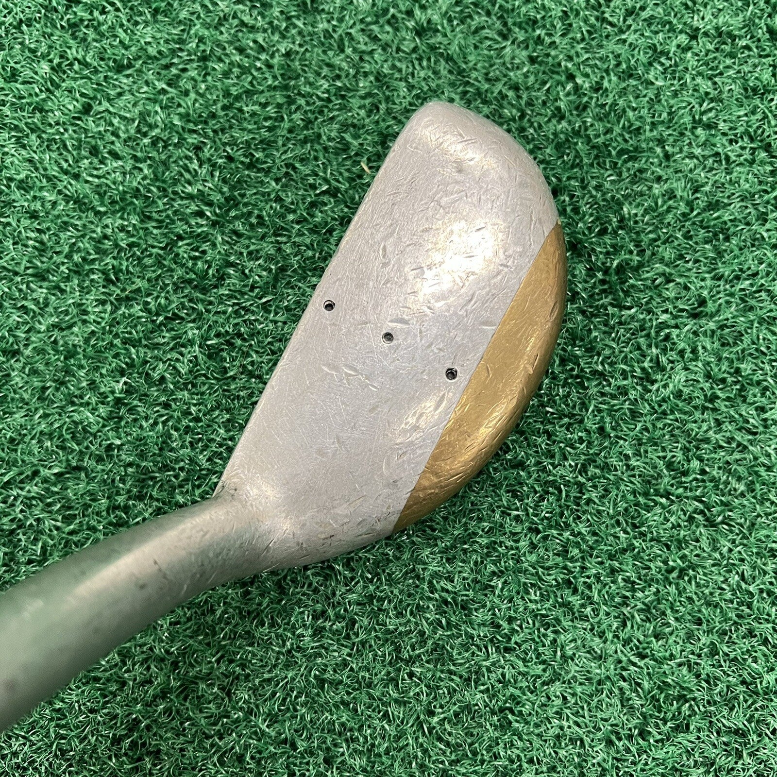 Vintage Golfcraft Frank Johnston Mallet Putter 33.5" Men's Right Hand