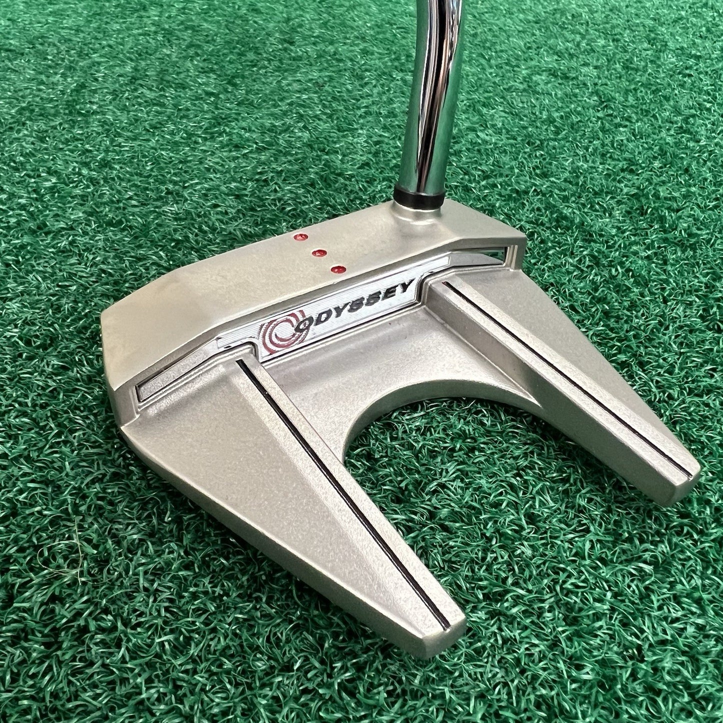 Odyssey White Hot XG #7 LEFT HAND Mallet Putter 35" MLH Steel Shaft w/HC