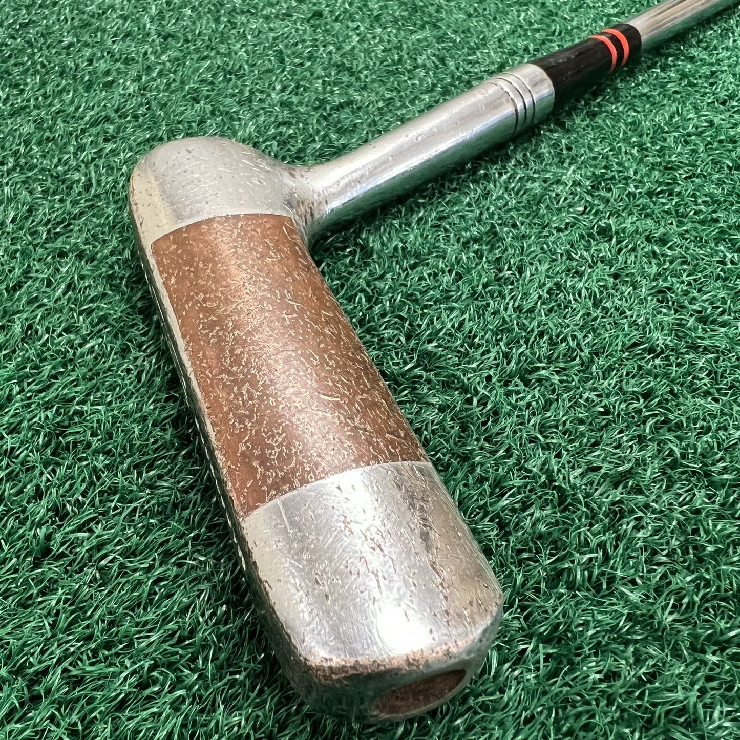MacGregor Smoothy N204 W/Copper Face Insert Putter Right 35" Steel Shaft