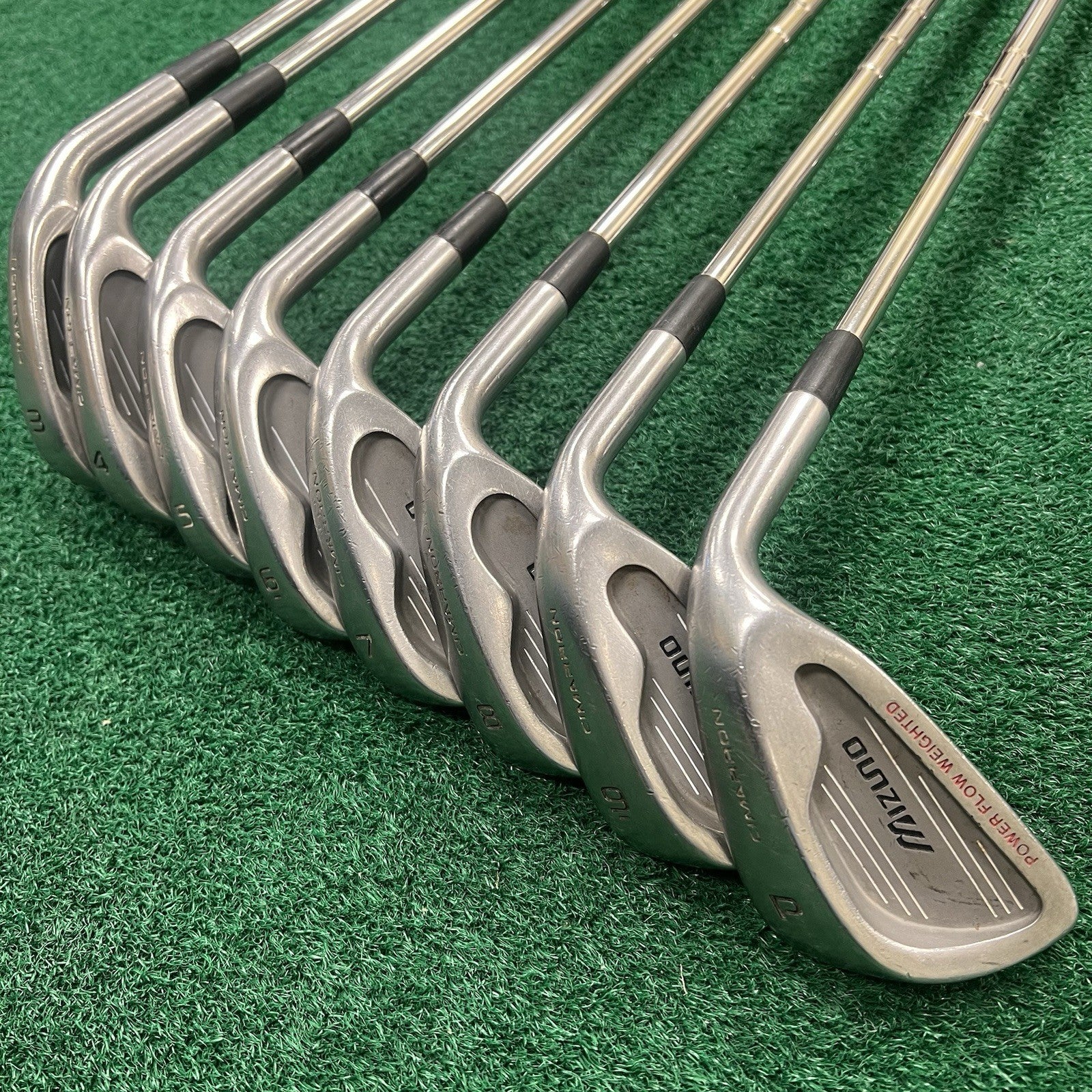Mizuno Cimarron Iron Set Power Flow 3-PW Right Handed Regular Flex Steel Shafts