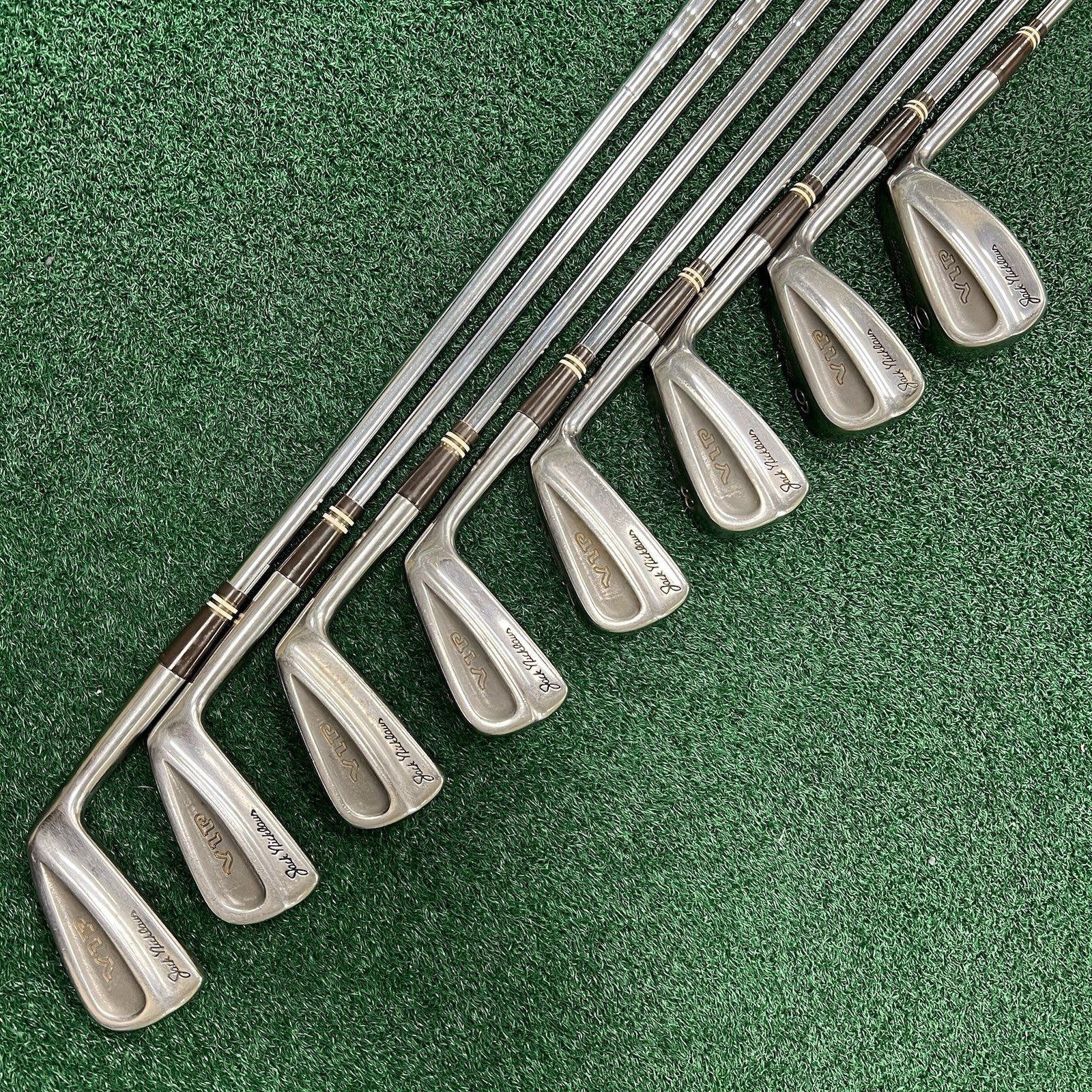 Rare Vintage MacGregor VIP Jack Nicklaus 3-PW MRH Medium Flex Steel Shafts