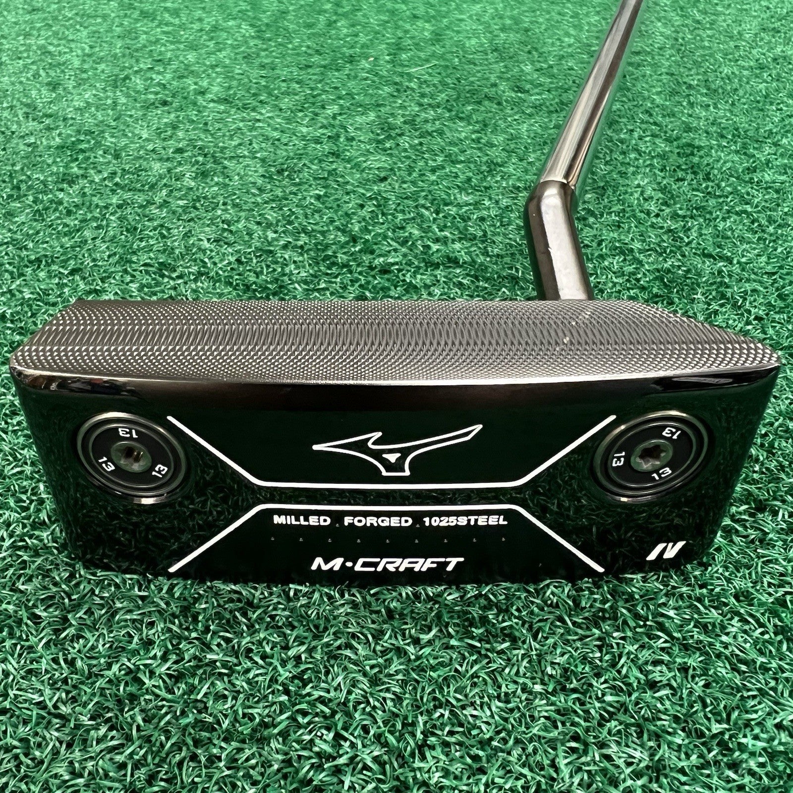 Mizuno M Craft IV Black Ion 34" Putter Men's Right Hand Steel Shaft w/HC CLEAN!