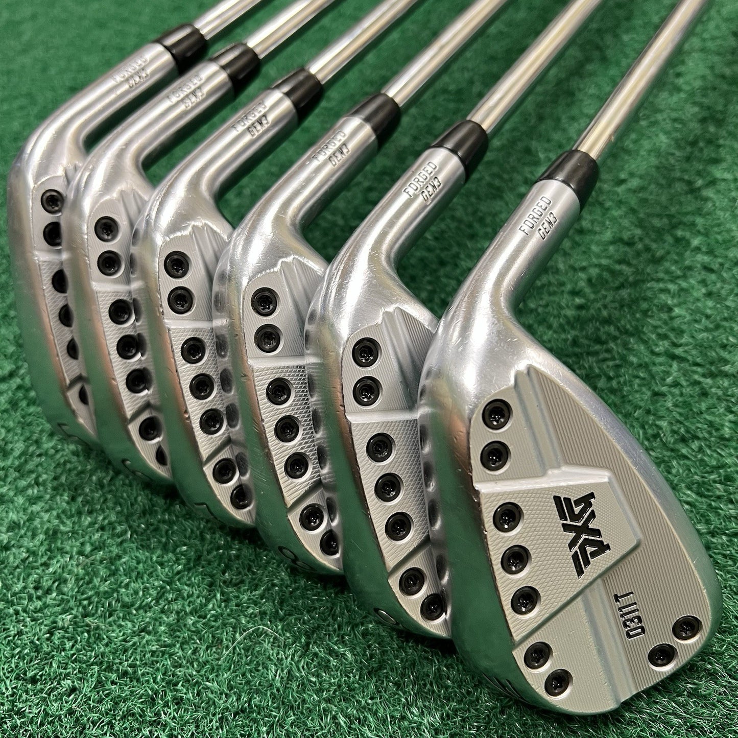 PXG 0311 T Gen 3 Iron Set 5-PW MRH Stiff Flex Elevate Tour Steel Shafts OS Grips
